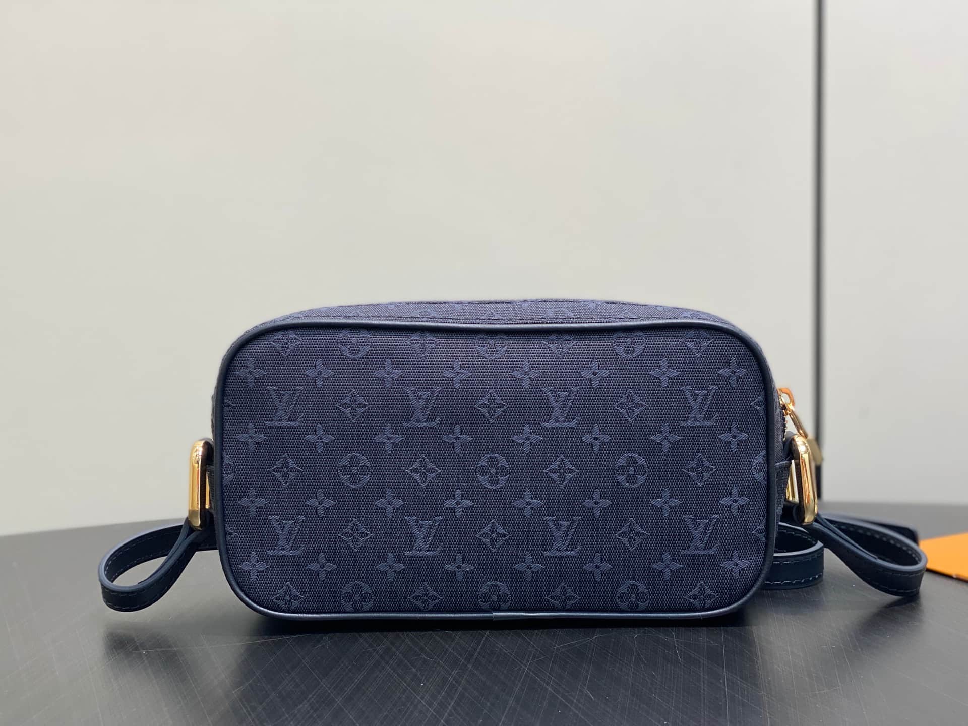 Louis Vuitton Navy Monogram Mini Lin Juliette Crossbody Bag M92216 High