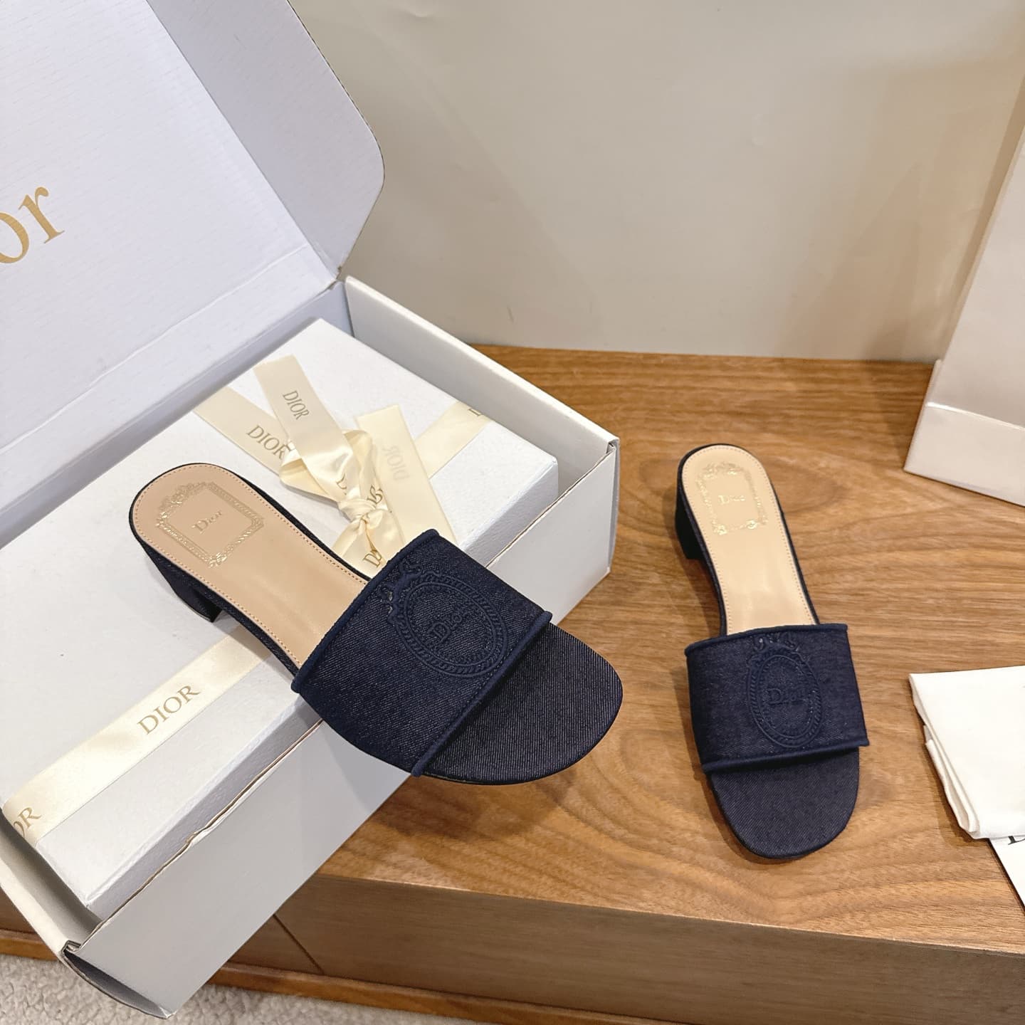 Dior Médaillon slide sandals Women