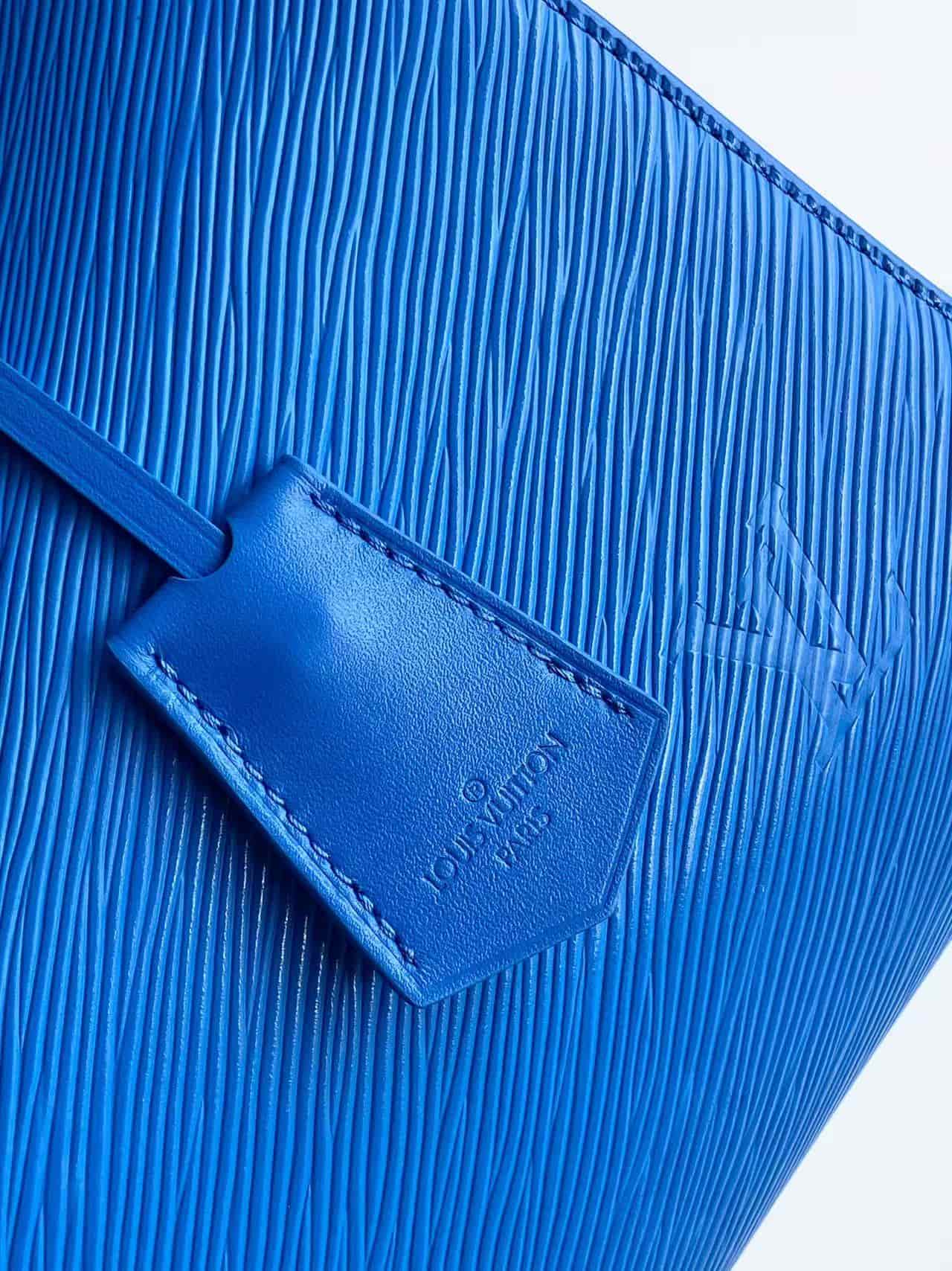Louis Vuitton Speedy Soft 30 Ocean Blue Cowhide leather M29096 High