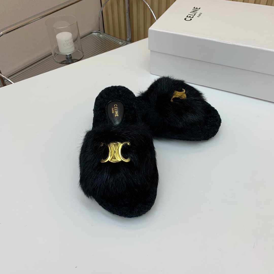 CELINE Slippers Shoes Women