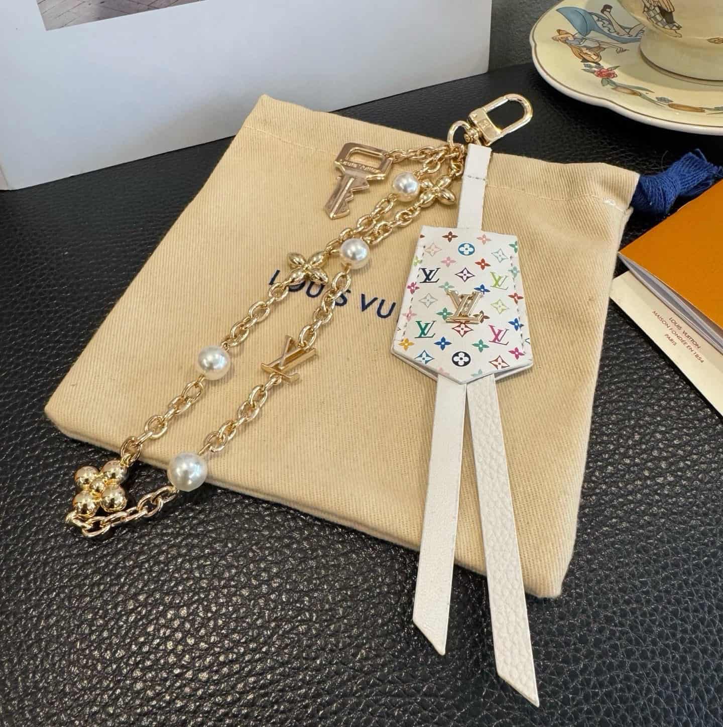 Louis Vuitton Midnight Pearls Stacking Bag Charms
