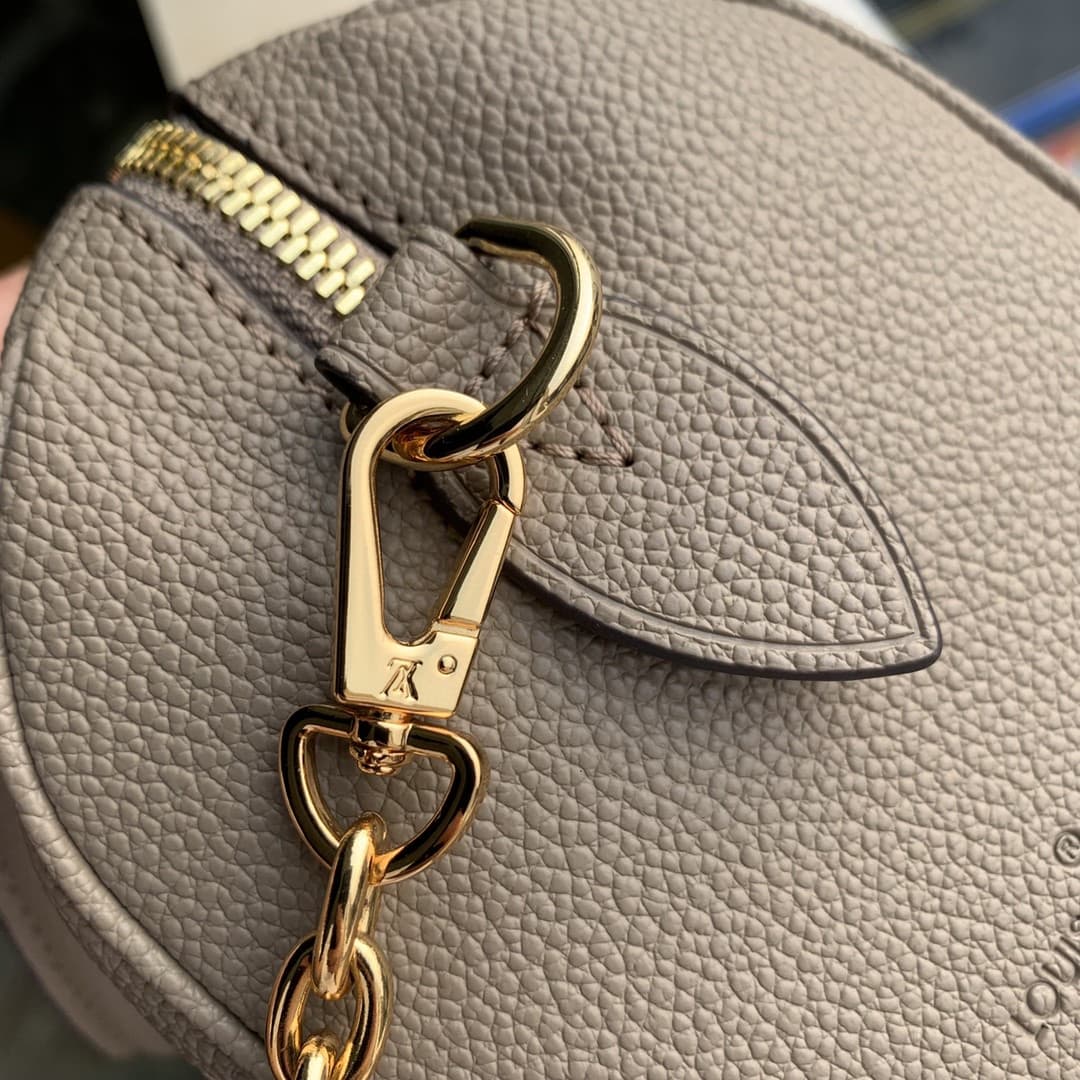 Louis Vuitton Speedy Bandoulière 20 Tourterelle Gray / Crème Beige M46575 High