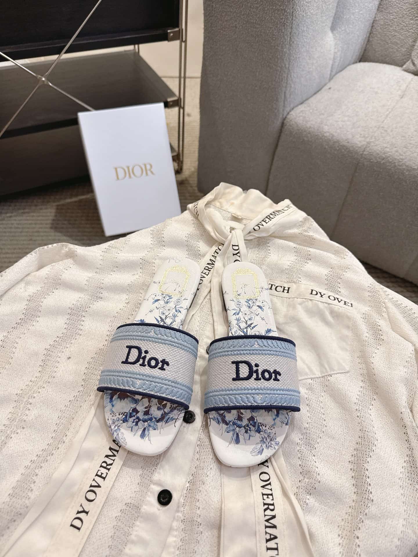 Dior Dioriviera Dway Slide Shoes Women