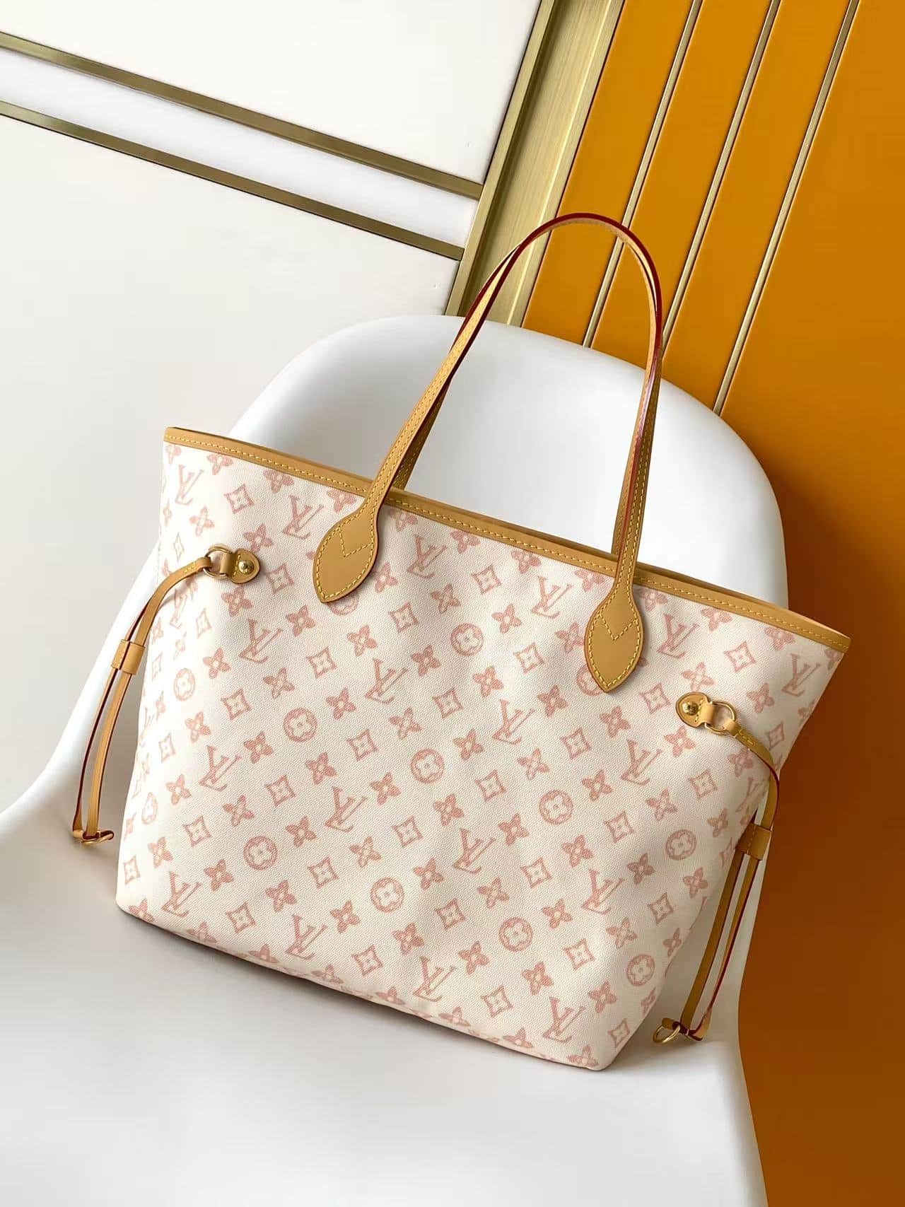 Louis Vuitton Neverfull MM Monogram Origine Lin Coated canvas M27521 High