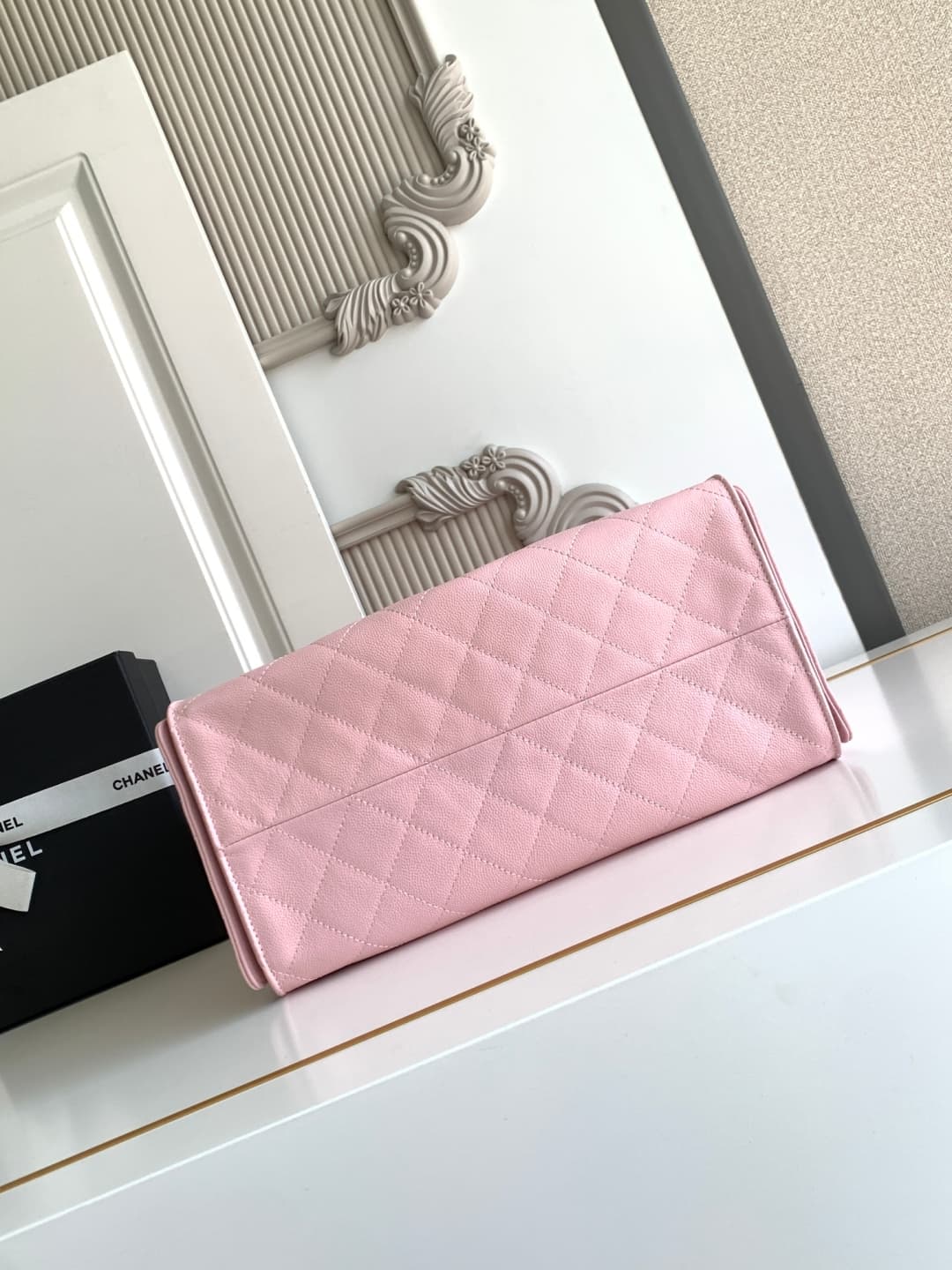 Chanel 25 Medium Hobo Medium handbag AS5311 Grained Calfskin & Gold-tone Metal Pink A