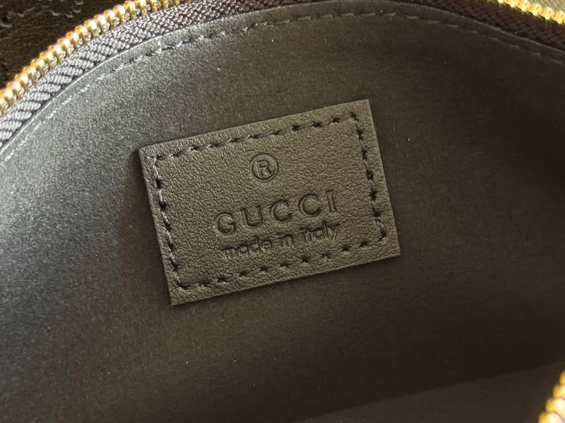 Gucci Giglio large tote bag black GG leather 853971 High