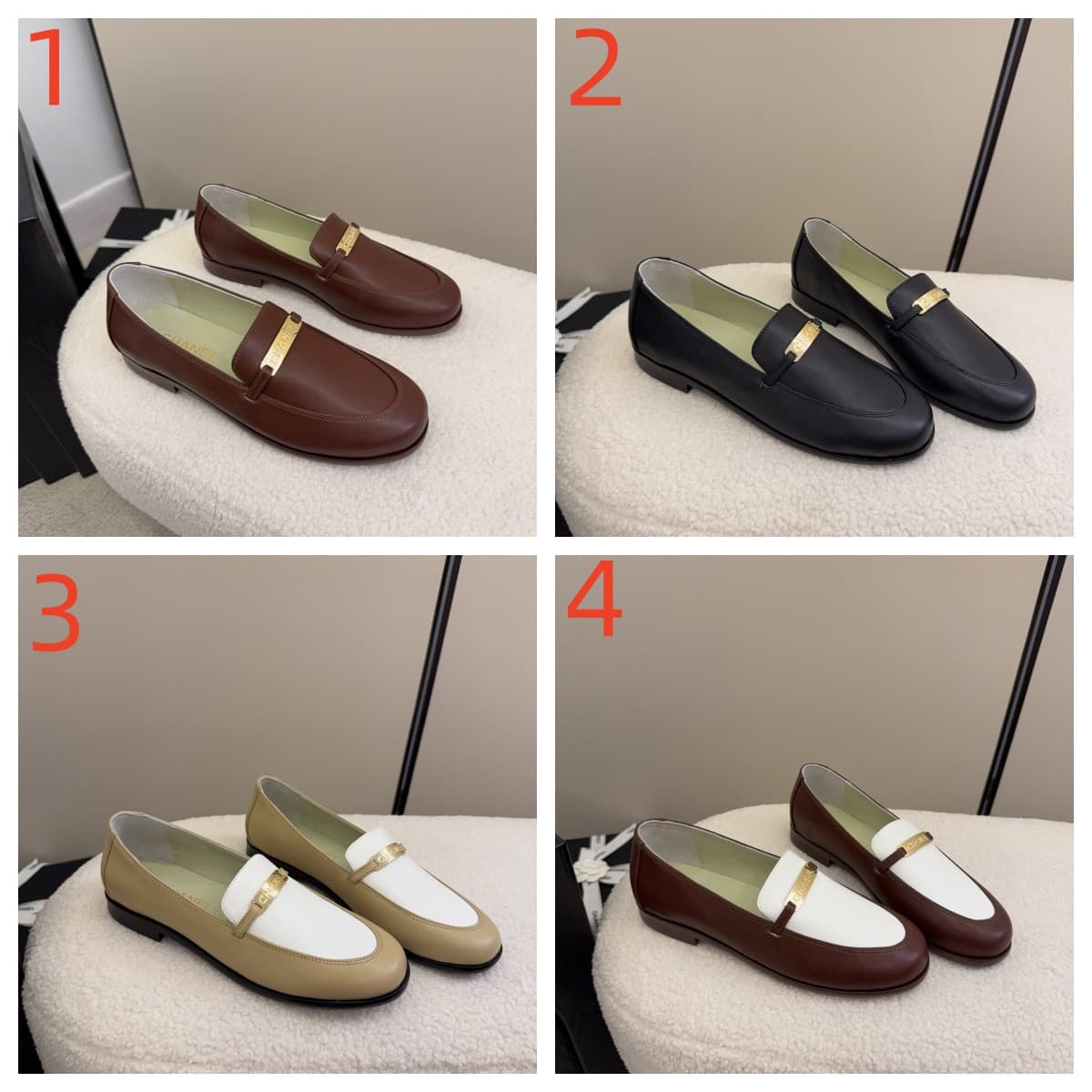 Chanel Loafer Shoes Women