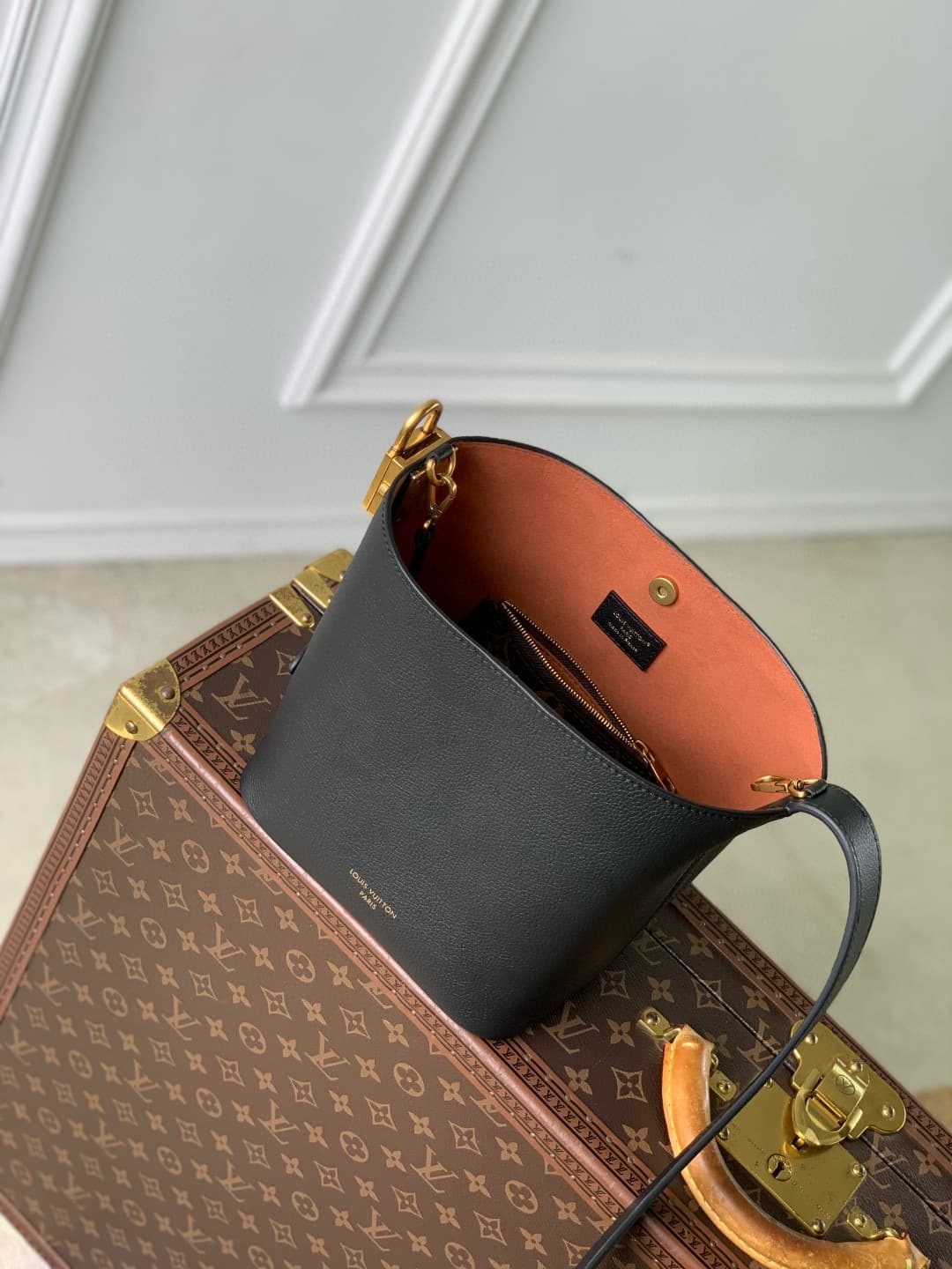 Louis Vuitton Low Key All In BB Black Calf leather M25543 High