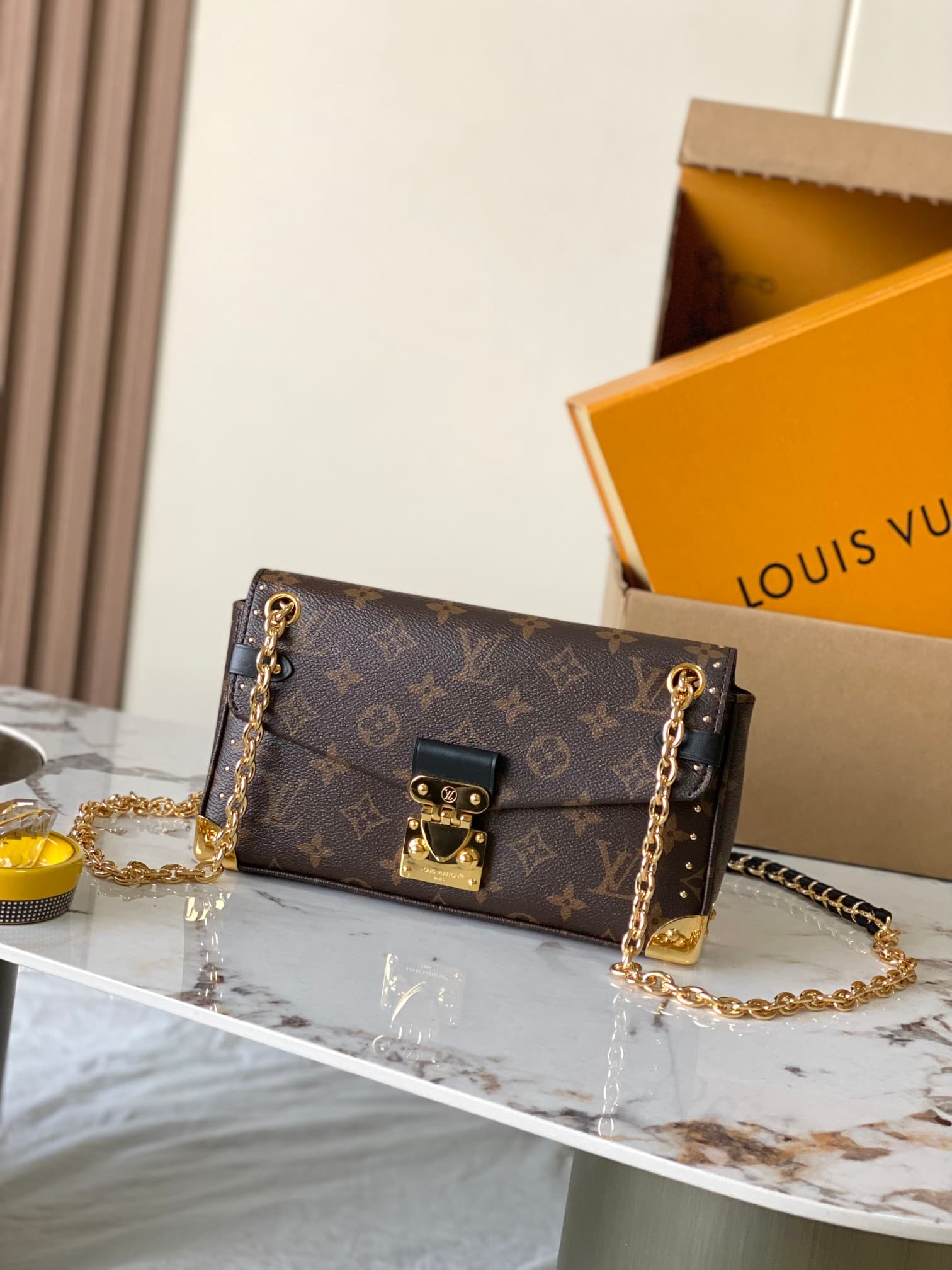 Louis Vuitton Trunkie East West Monogram Canvas M27266 High