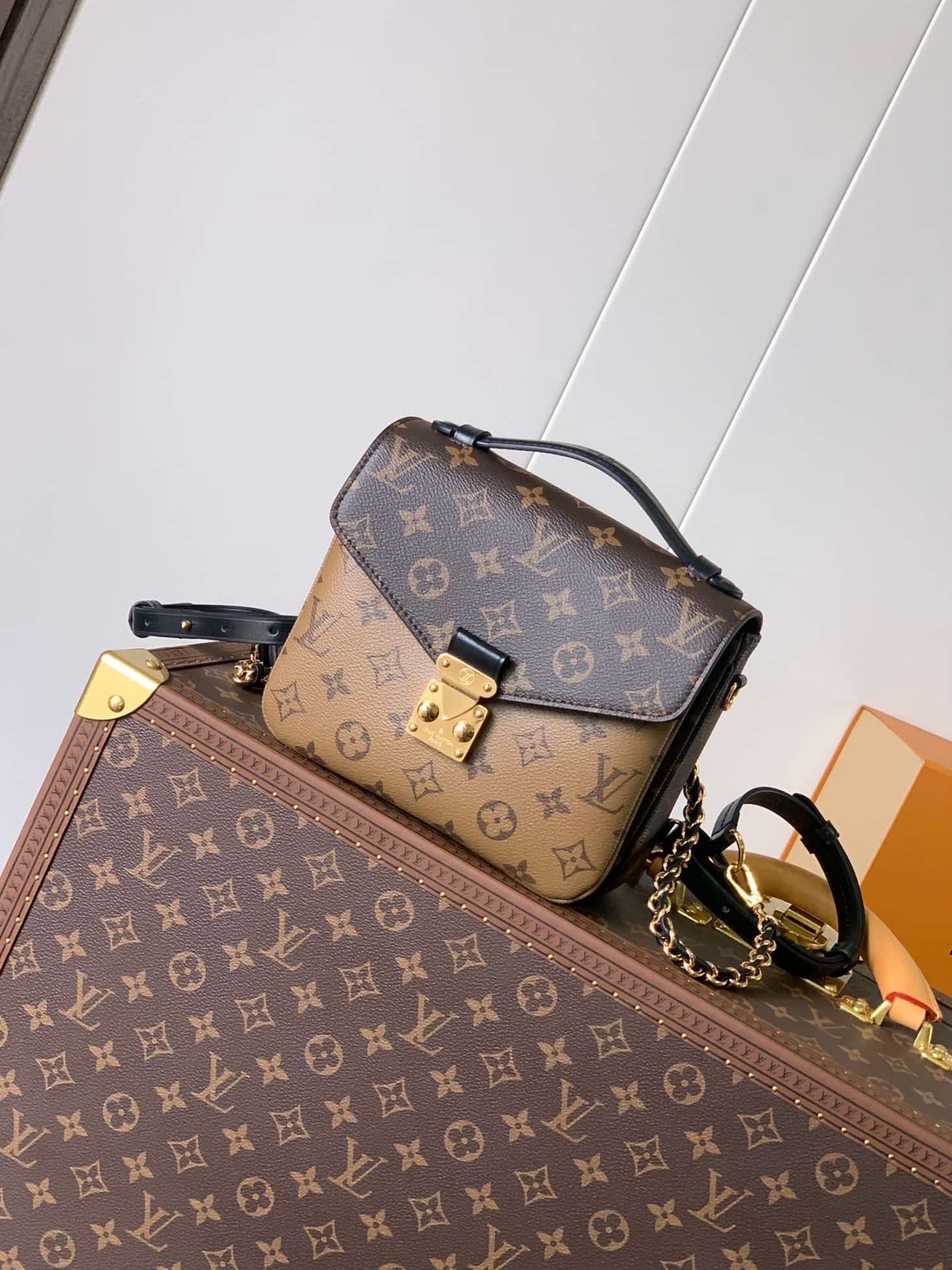 Louis Vuitton Pochette Métis Backpack Monogram and Monogram Reverse M11941 High