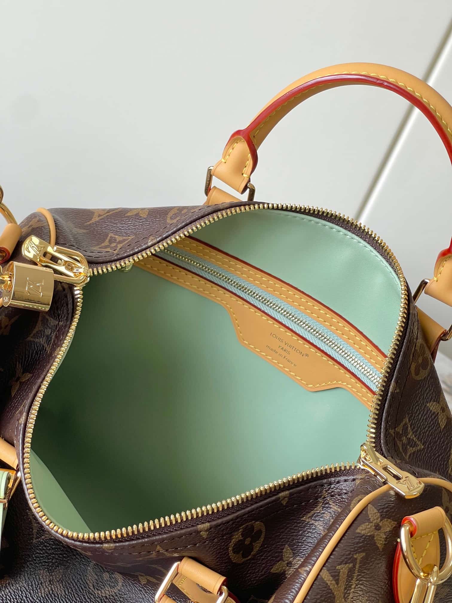 Louis Vuitton Speedy Soft 30 Lucky Coated canvas Monogram/Green M15107 TOP