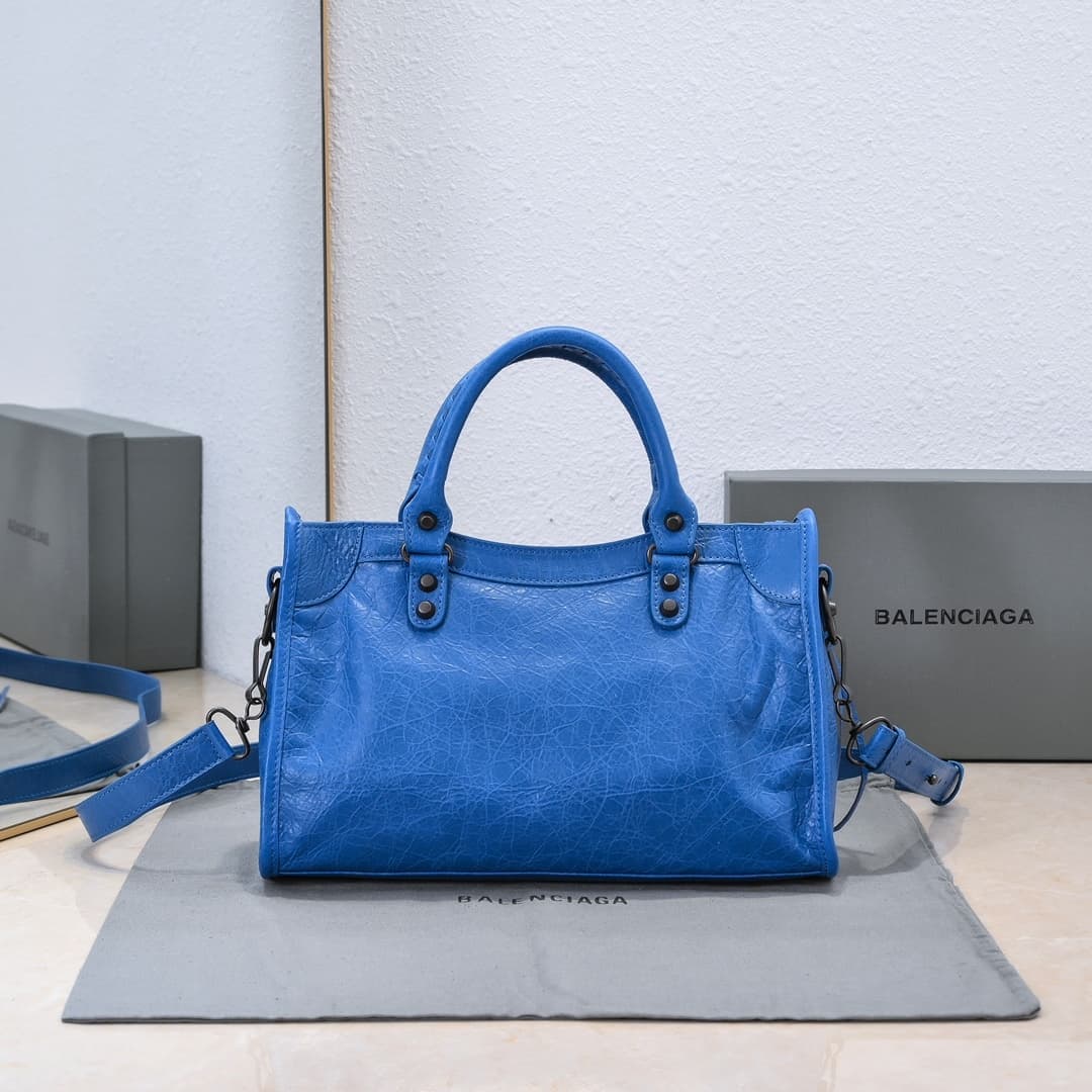 WOMEN'S LE CITY SMALL BAG Lambskin & Black Metal High