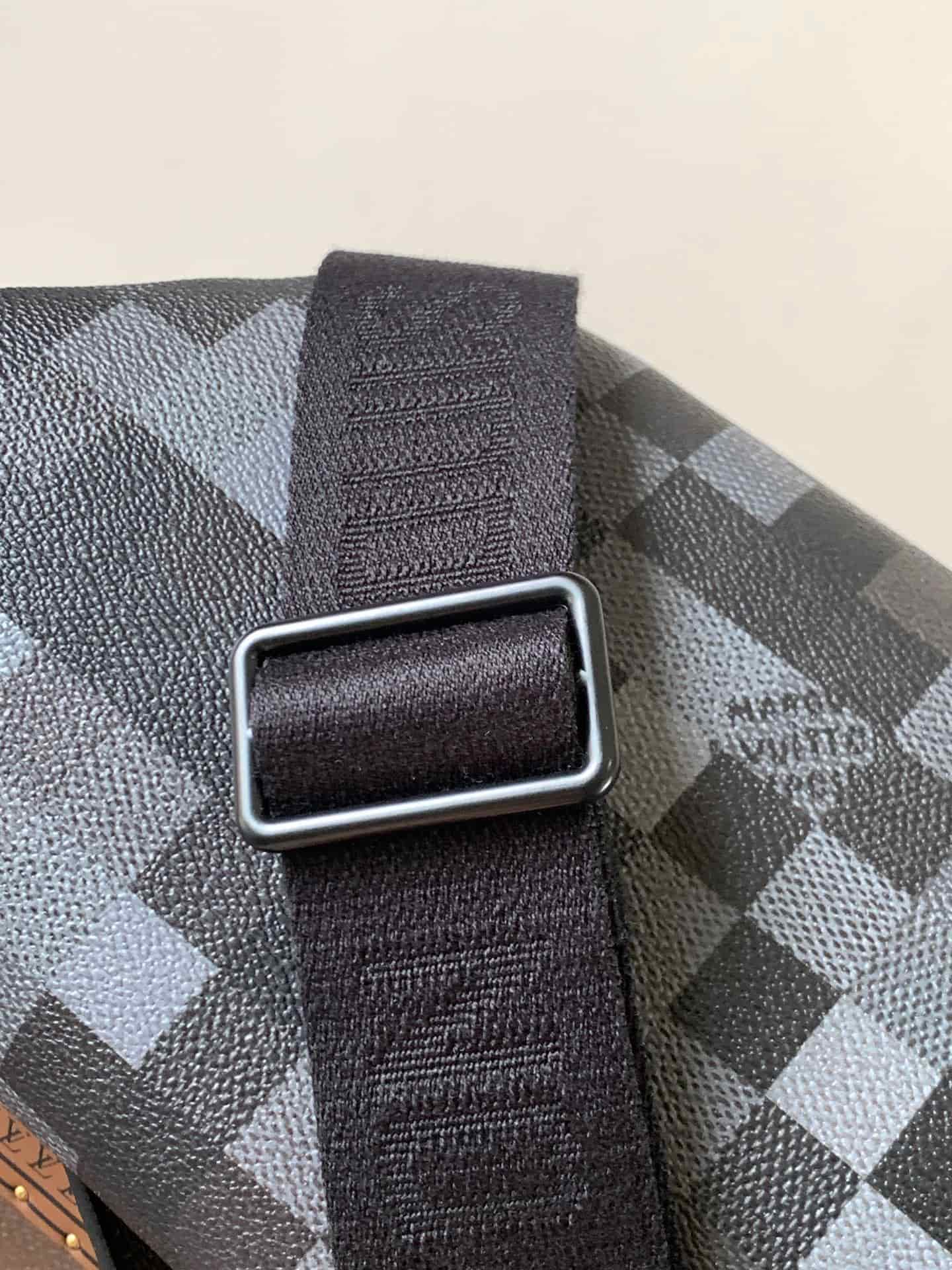 Louis Vuitton Rush Bumbag Damoflage Black coated canvas M14920 High
