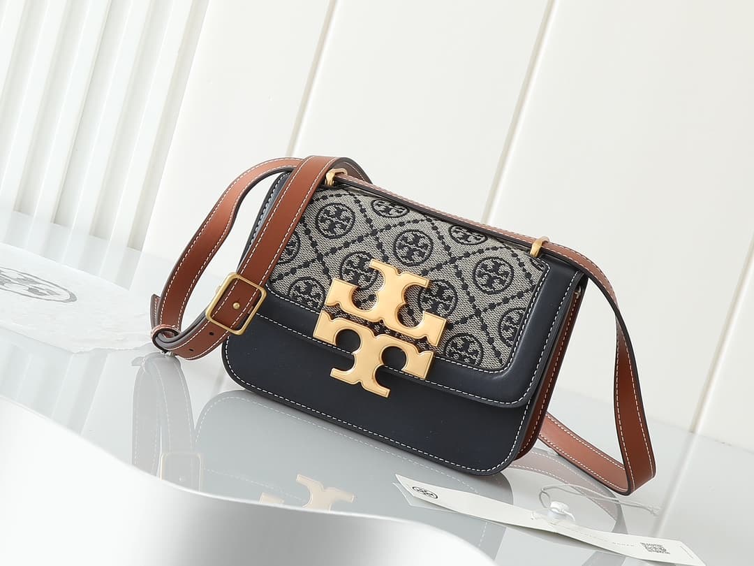 Tory Burch Small Eleanor T Monogram jacquard shoulder bag High