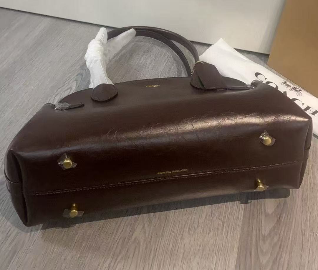 Coach Empire Carryall Shoulder Bag Brown High