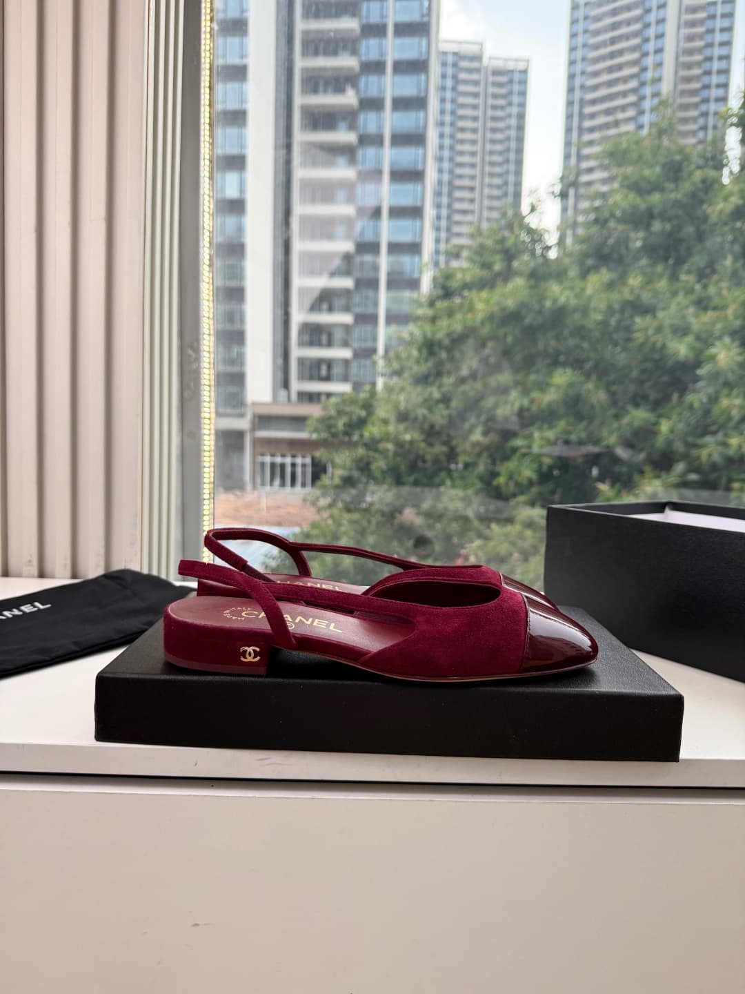 Chanel Slingback Flats Women