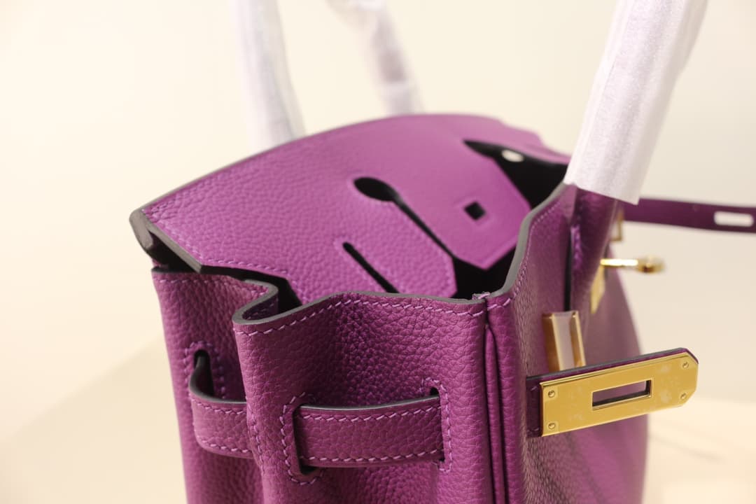 Hermes Birkin 25/30/35cm Bag Togo Leather In Anemone WAX High