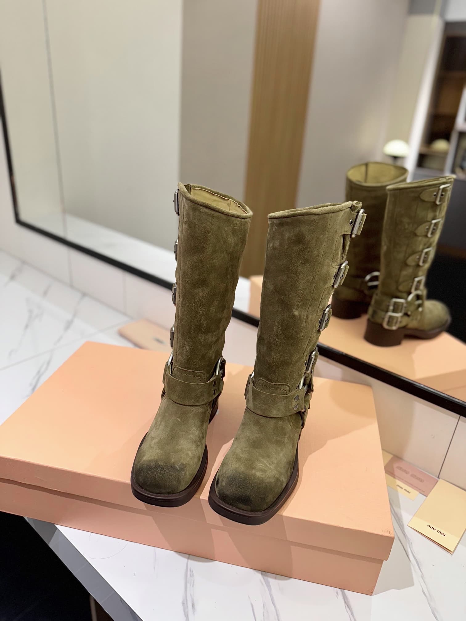 Miu Miu Boots Shoes Women