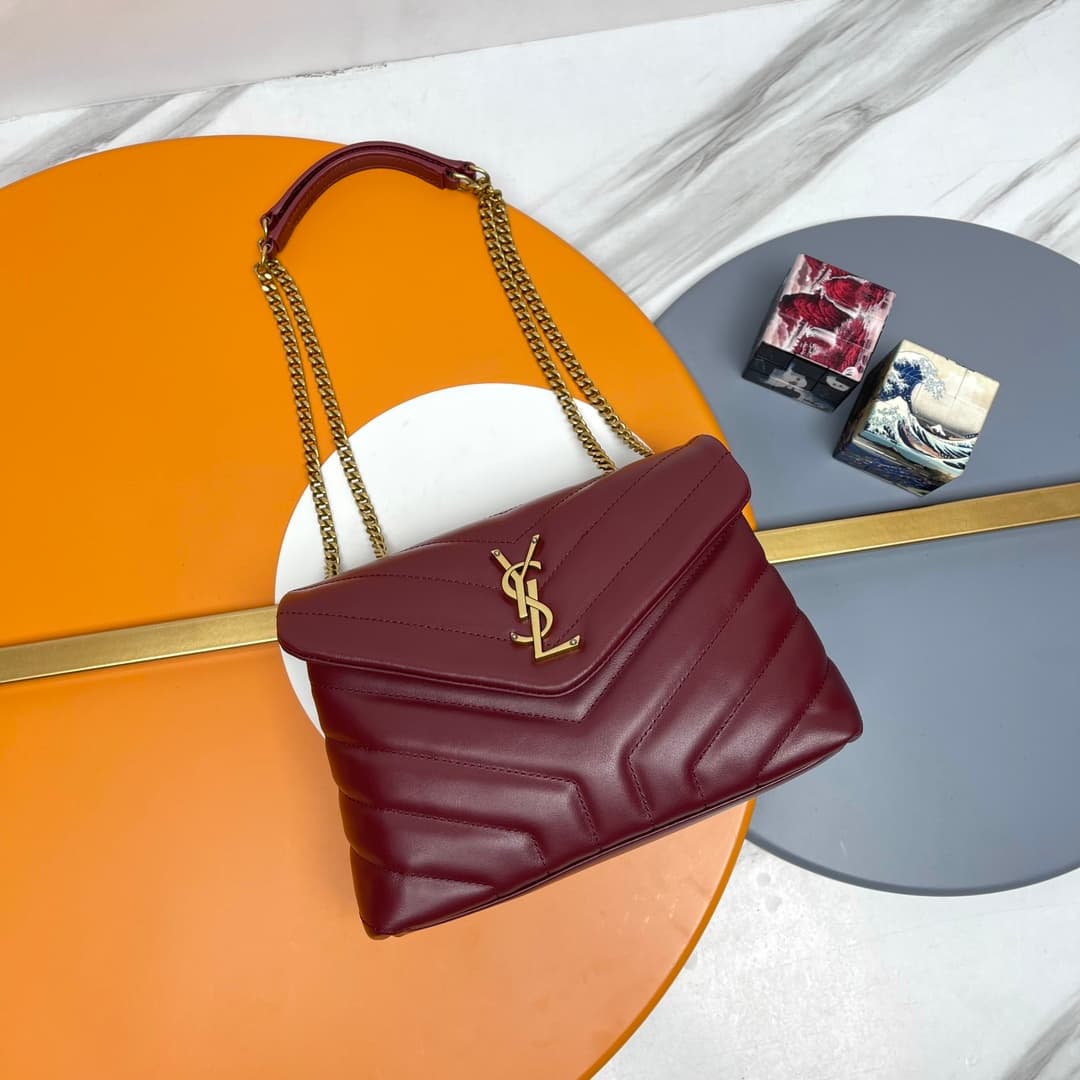 LOULOU SMALL IN QUILTED LEATHER 494699 High
