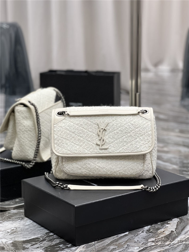 NIKI MEDIUM IN RAFFIA AND LEATHER High