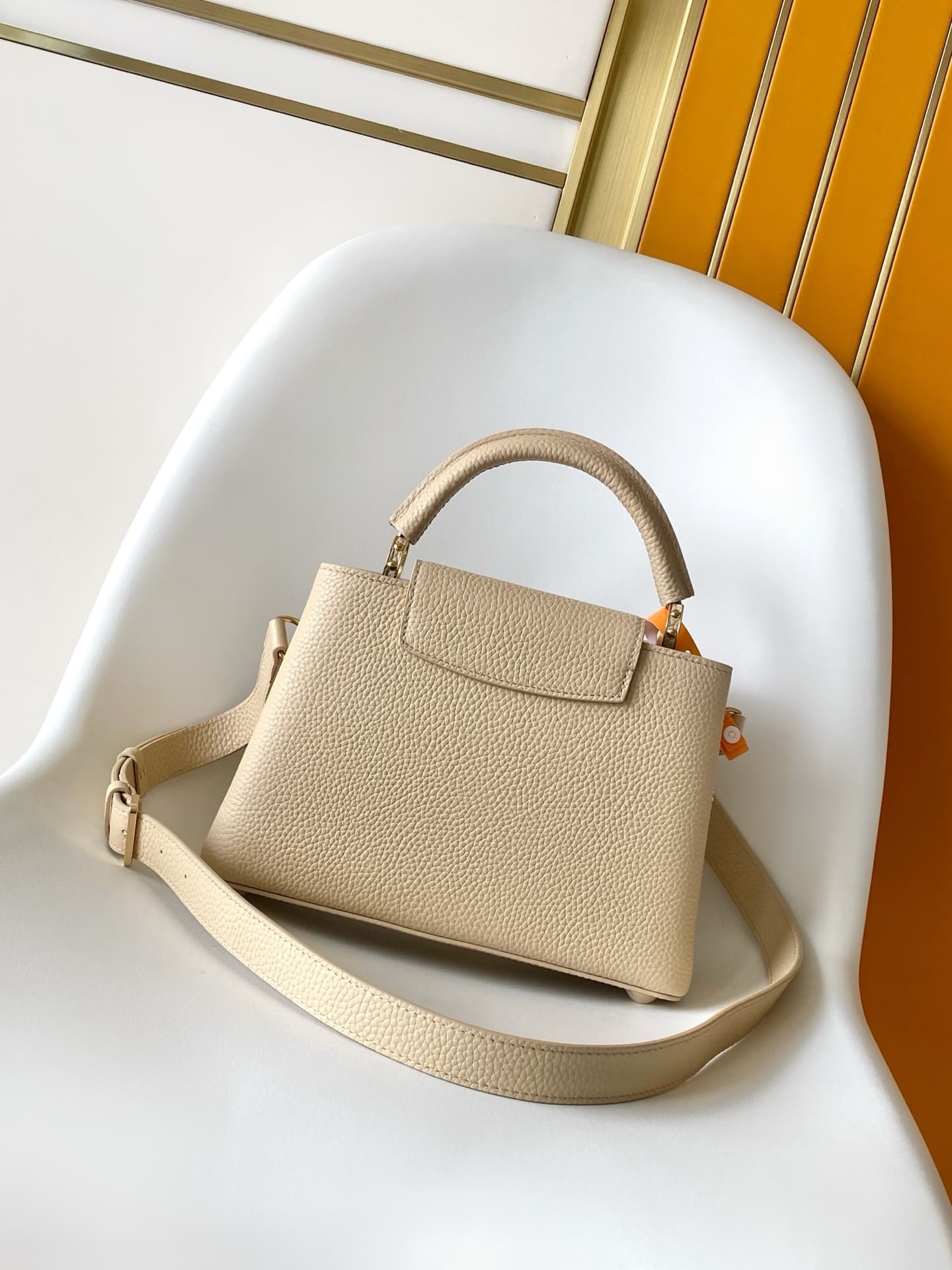 Louis Vuitton Capucines MM Sable Taurillon leather M29955 TOP