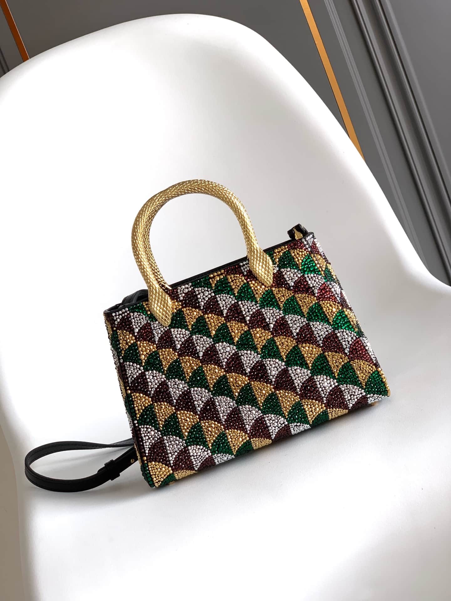 BVLGARI Serpentine Duo Top Handle Bag