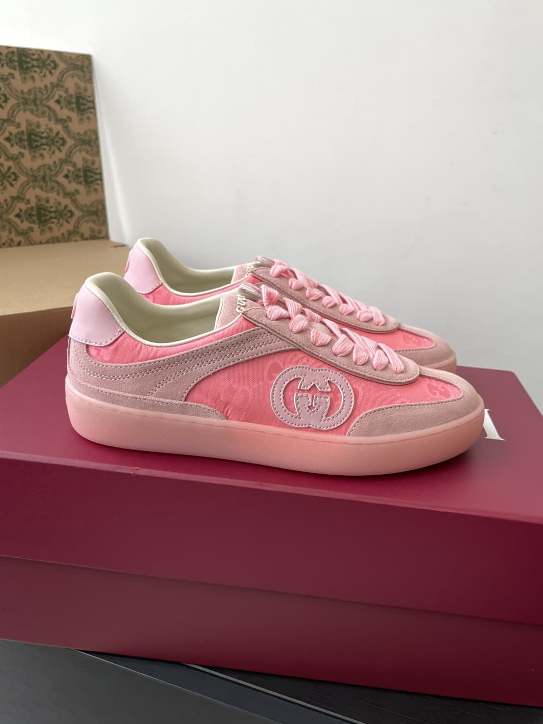 Gucci Sweet Suede G75 Sneaker Shoes Women