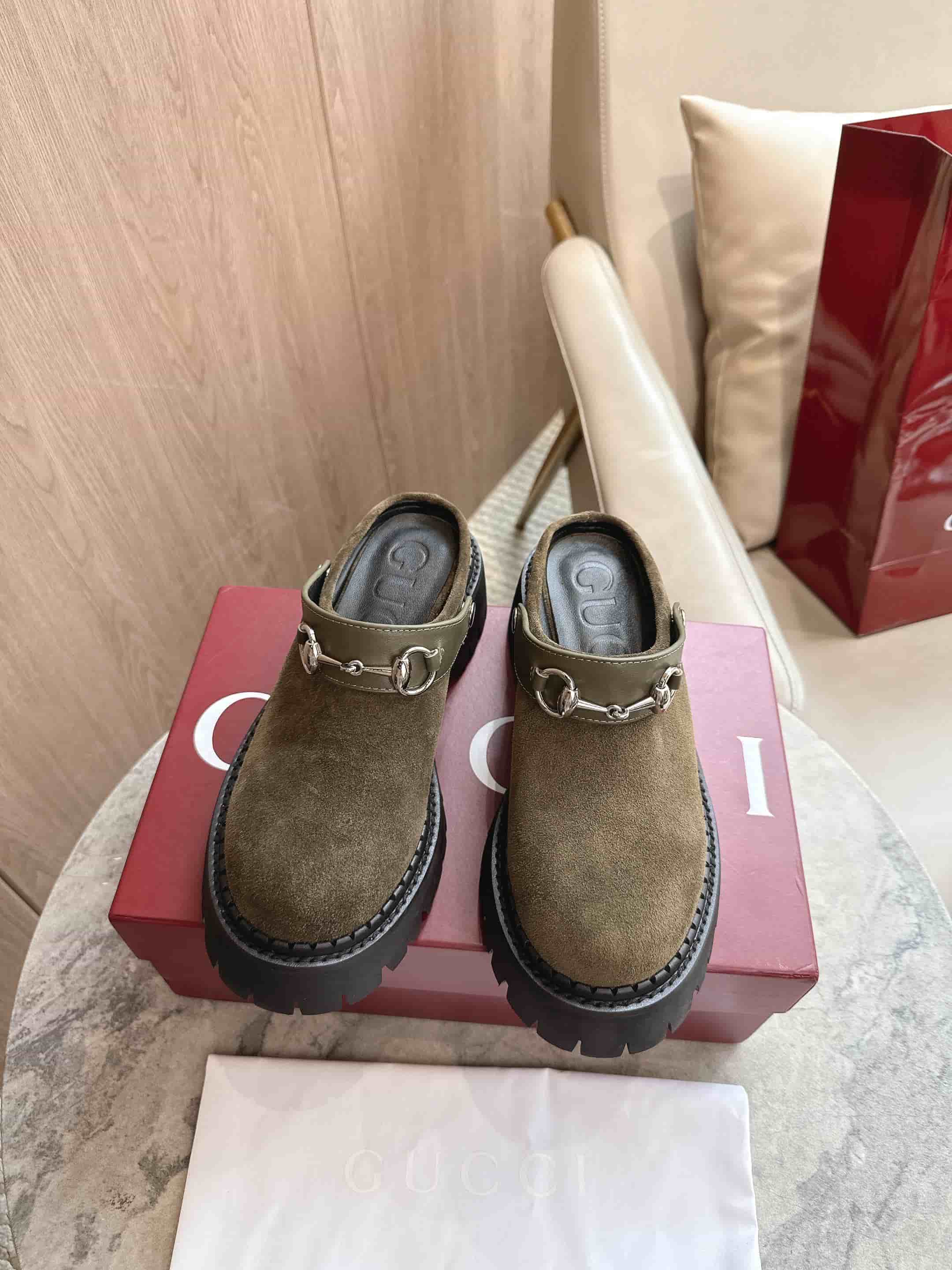 Gucci mule with Horsebit Shoes Women