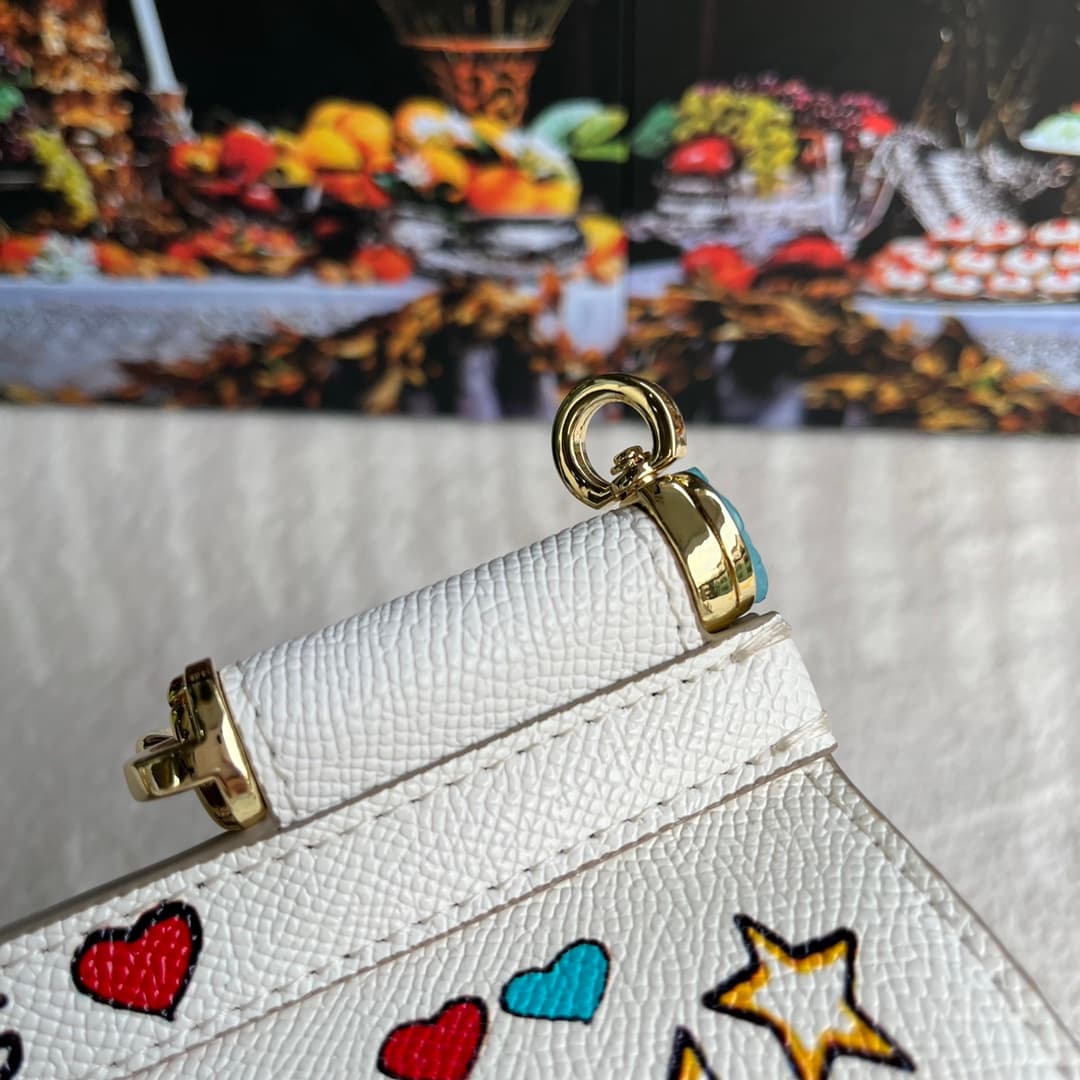 Dolce & Gabbana Miss Sicily top handle Leather Bag High