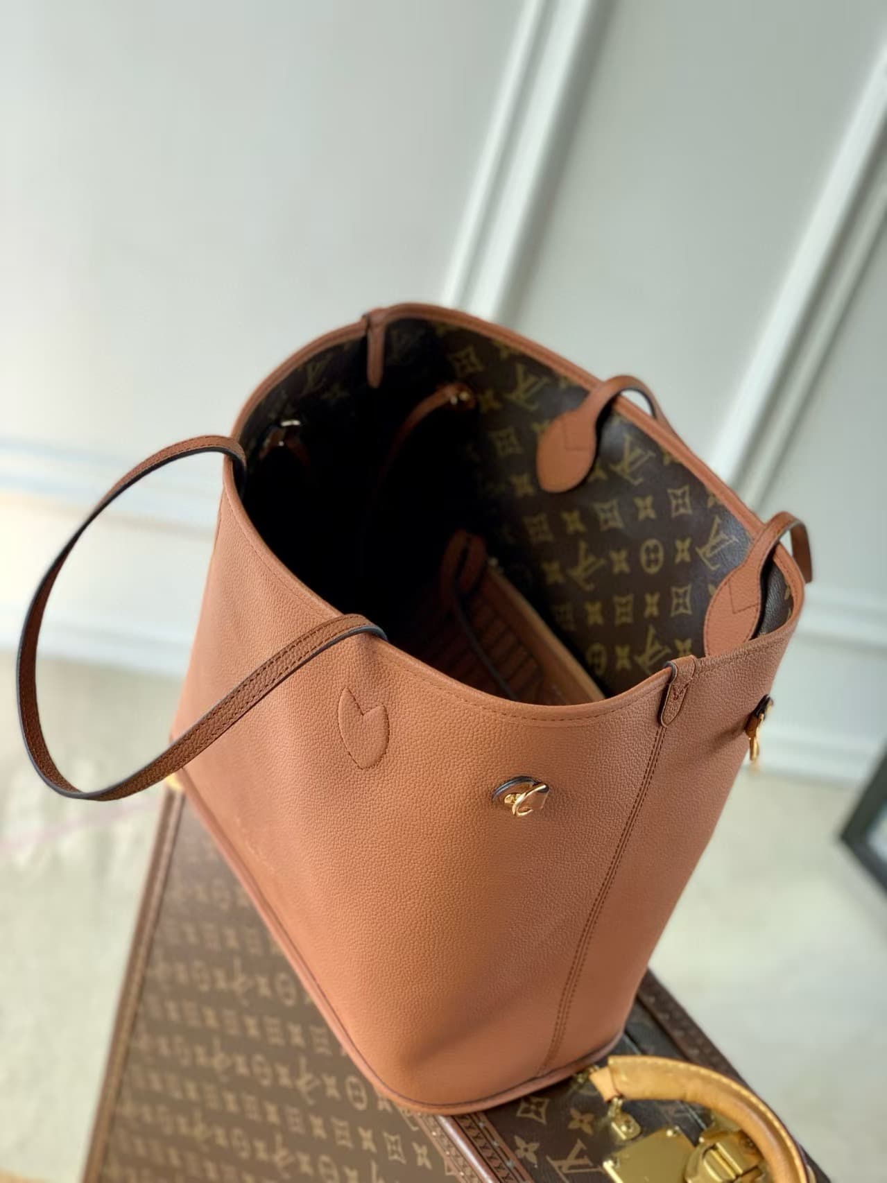 Louis Vuitton Neverfull Inside Out MM M12061 Brown High