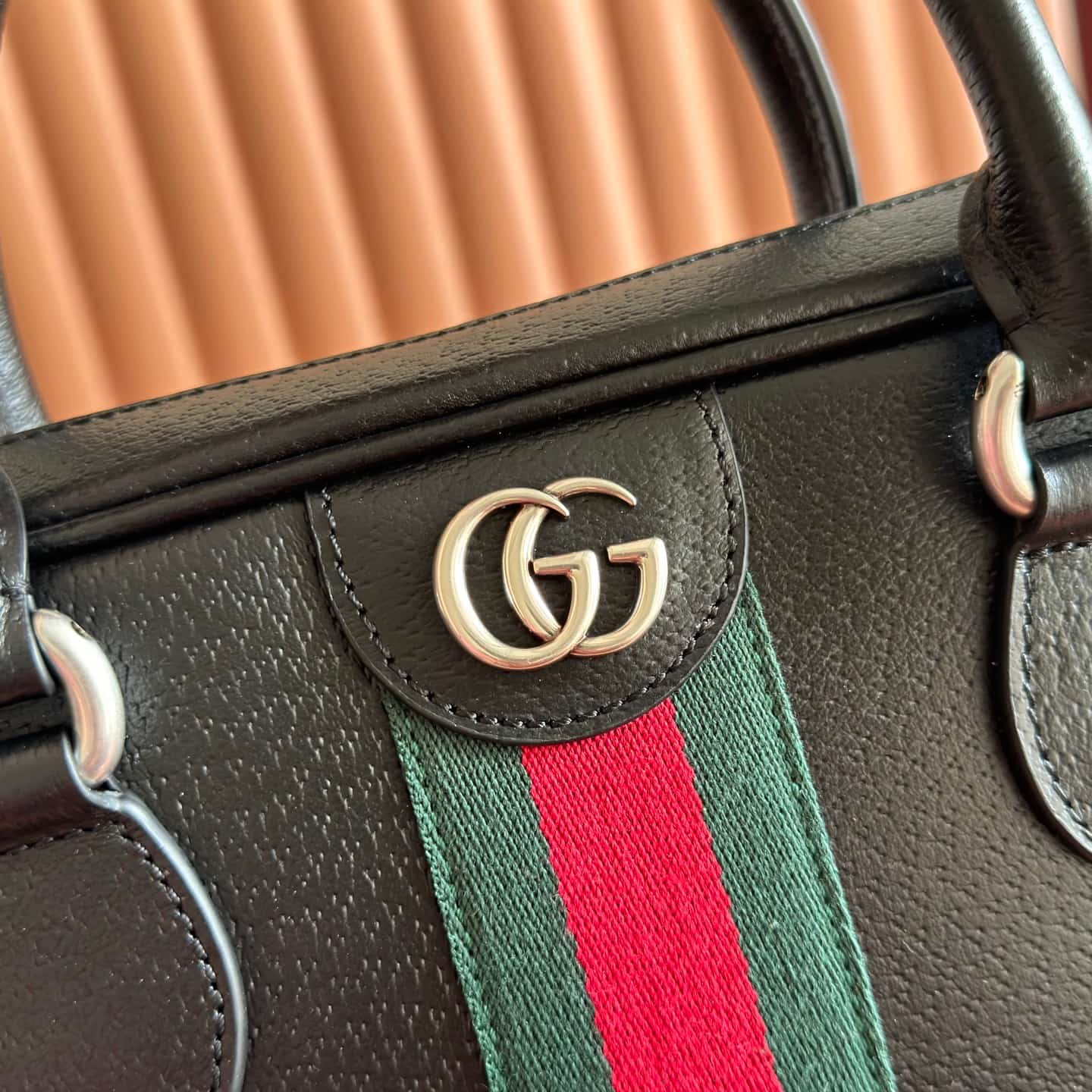 Gucci Black Ophidia Large Briefcase 834461 High