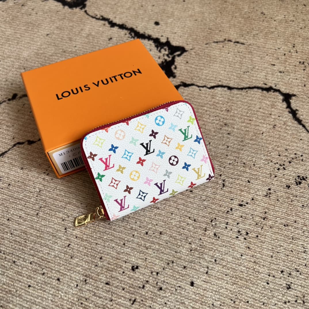 Louis Vuitton x Murakami Zippy Coin Purse Monogram coated canvas M13409 High
