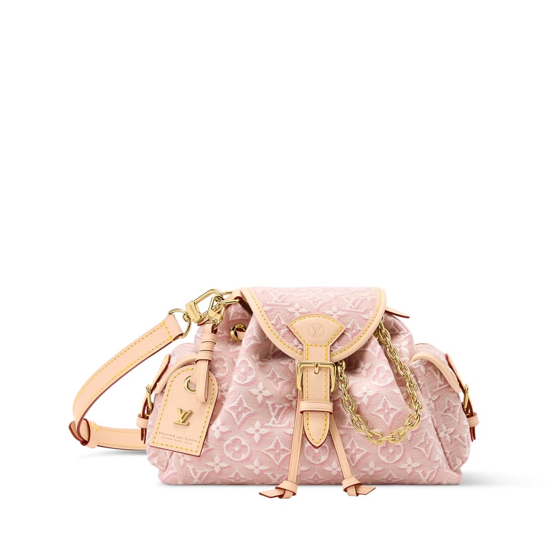 Louis Vuitton Odyssee PM Monogram Emblème Rose Ruban M29974 TOP