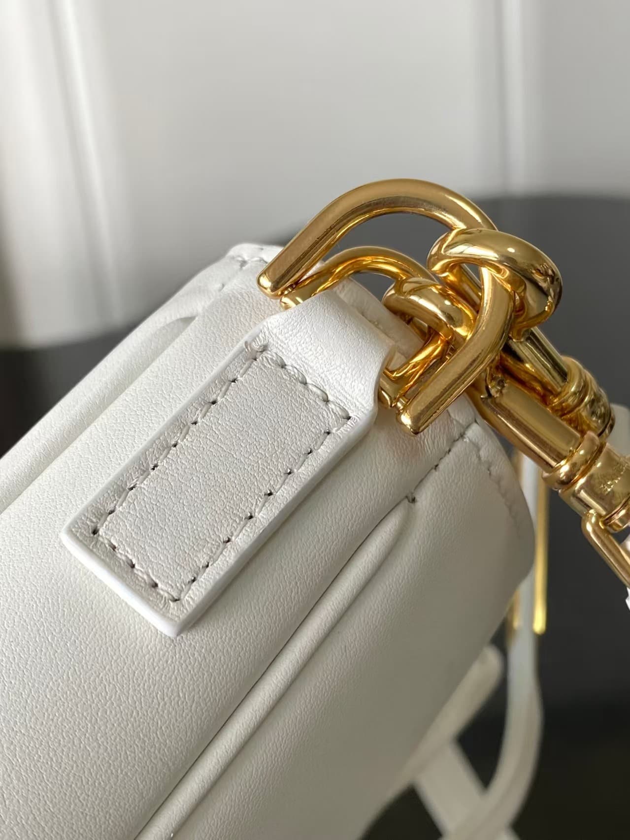 Celine SMALL CAMILLE 16 SOFT BAG IN SMOOTH CALFSKIN RICE High