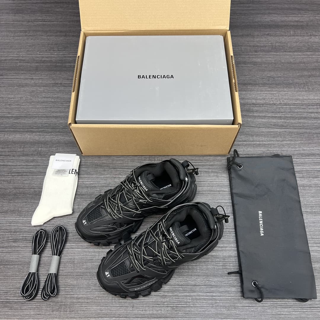 Balenciaga Track black sneaker shoes Men Women