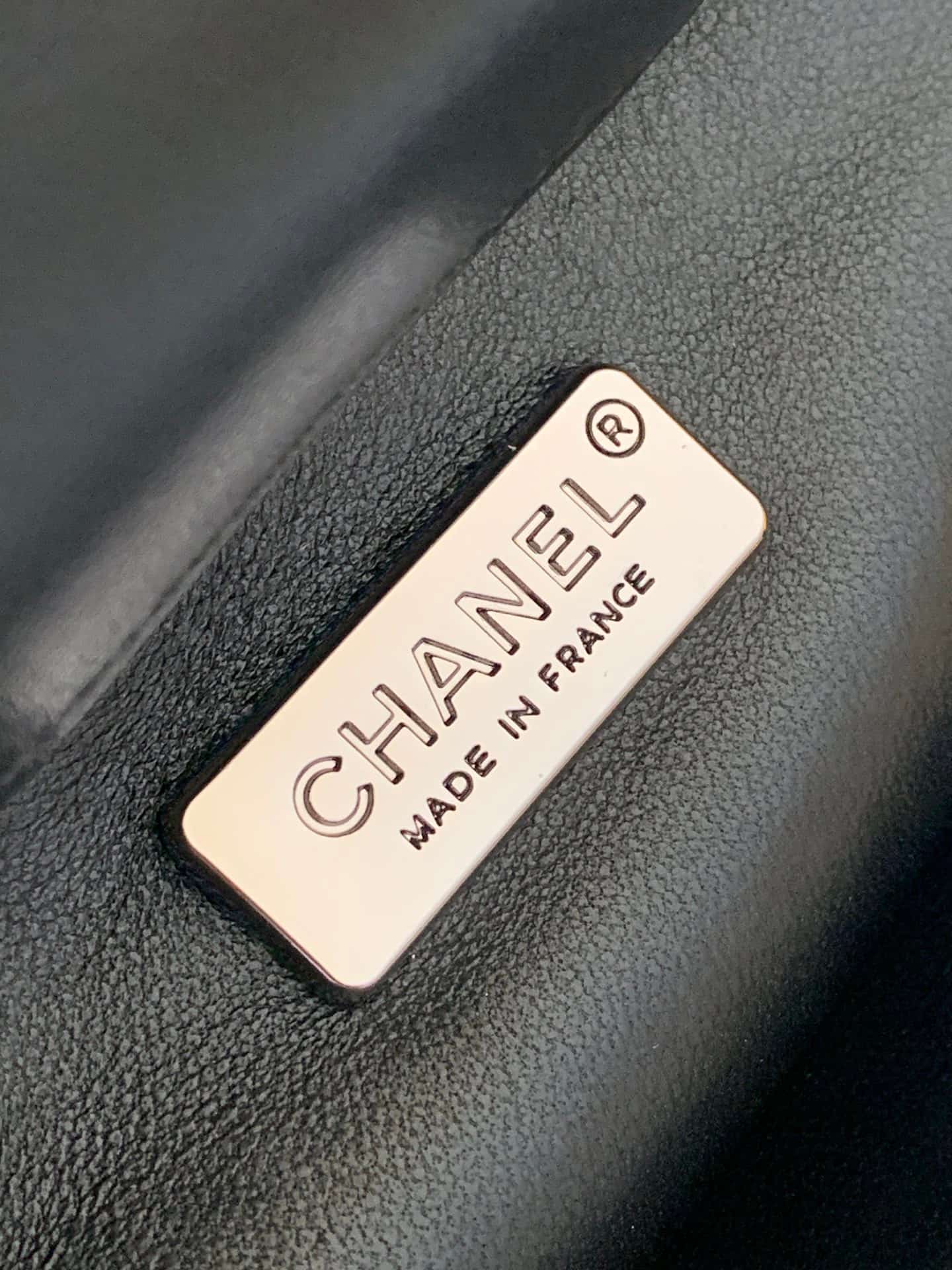 Chanel Classic Mini Flap Bag Sequin Embroidery & Silver-Tone Metal Black 6171 A