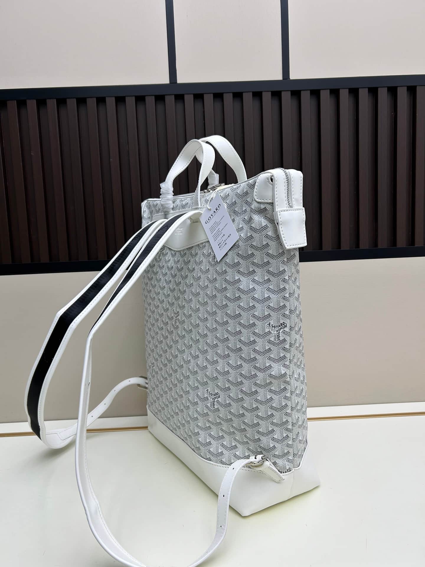 Goyard Cisalpin Backpack Goyardine Canvas & Chevroches Calfskin Mid