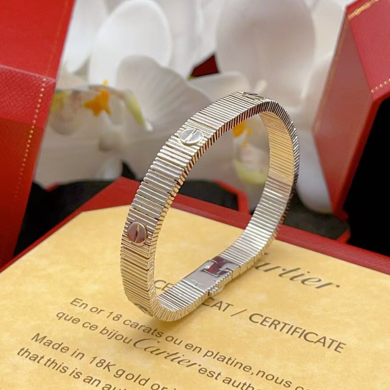 Cartier Love luxury Bracelet brass High