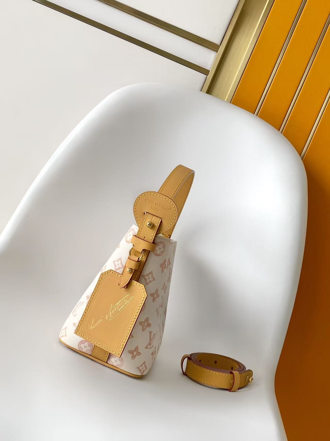 Louis Vuitton All In BB Monogram Origine Lin Coated canvas M28335 High
