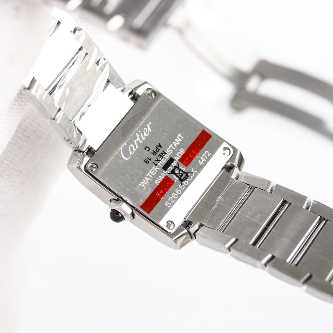 Cartier Tank Française Steel Watches TOP