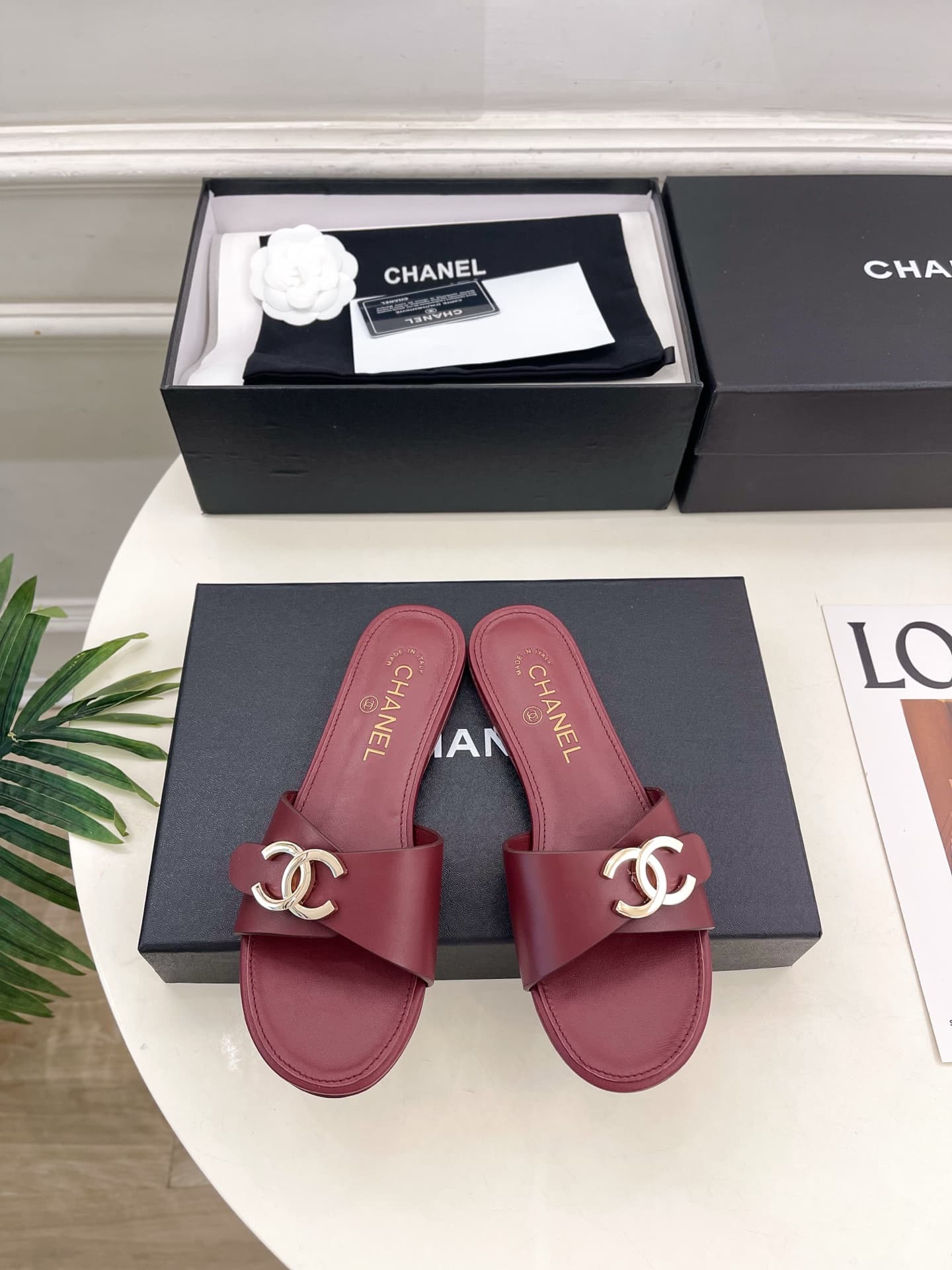 Chanel Calfskin Mules Women