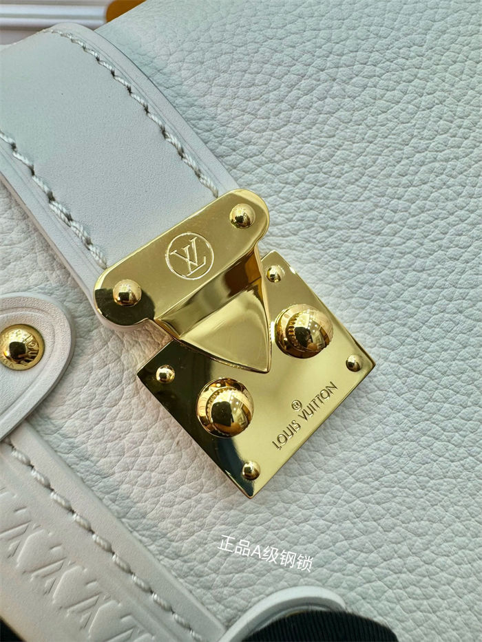 Louis Vuitton SIDE TRUNK PM Grained calf leather M25 Top