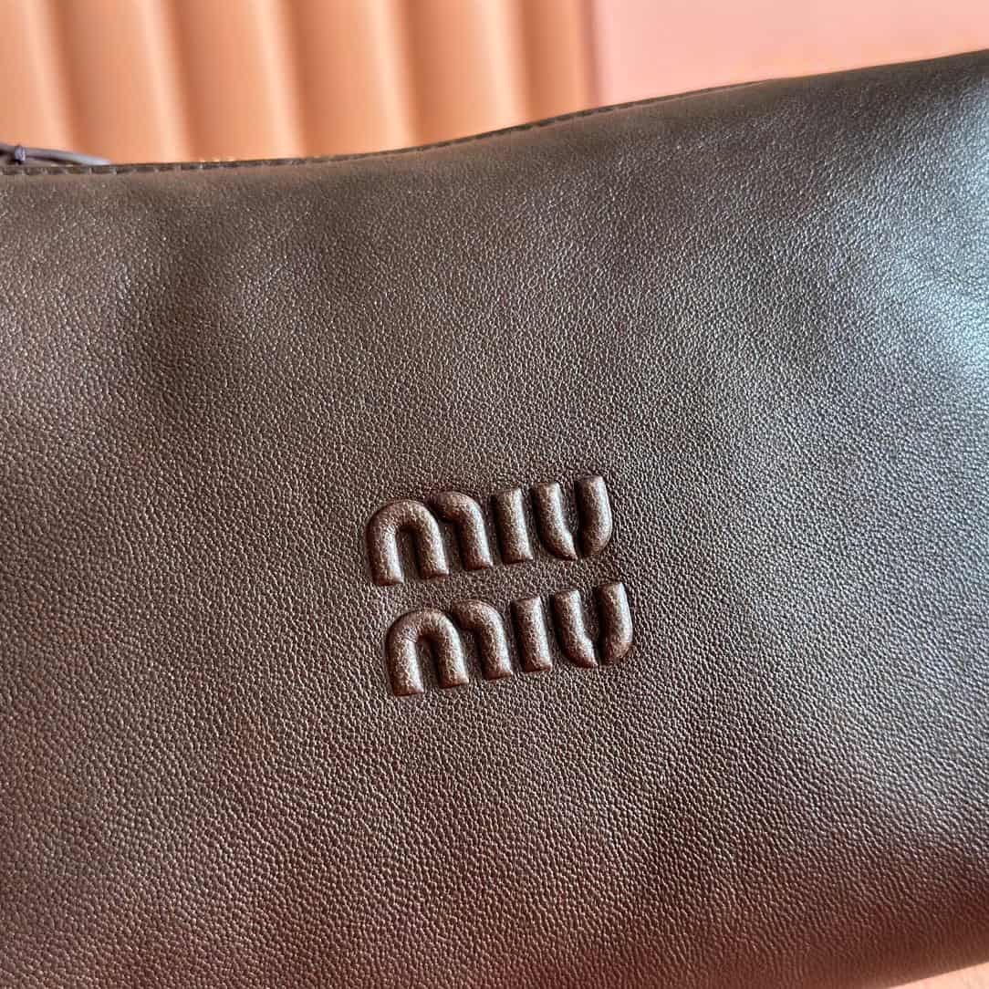 Miu Miu Nappa leather pouch 5NE841 Briarwood High