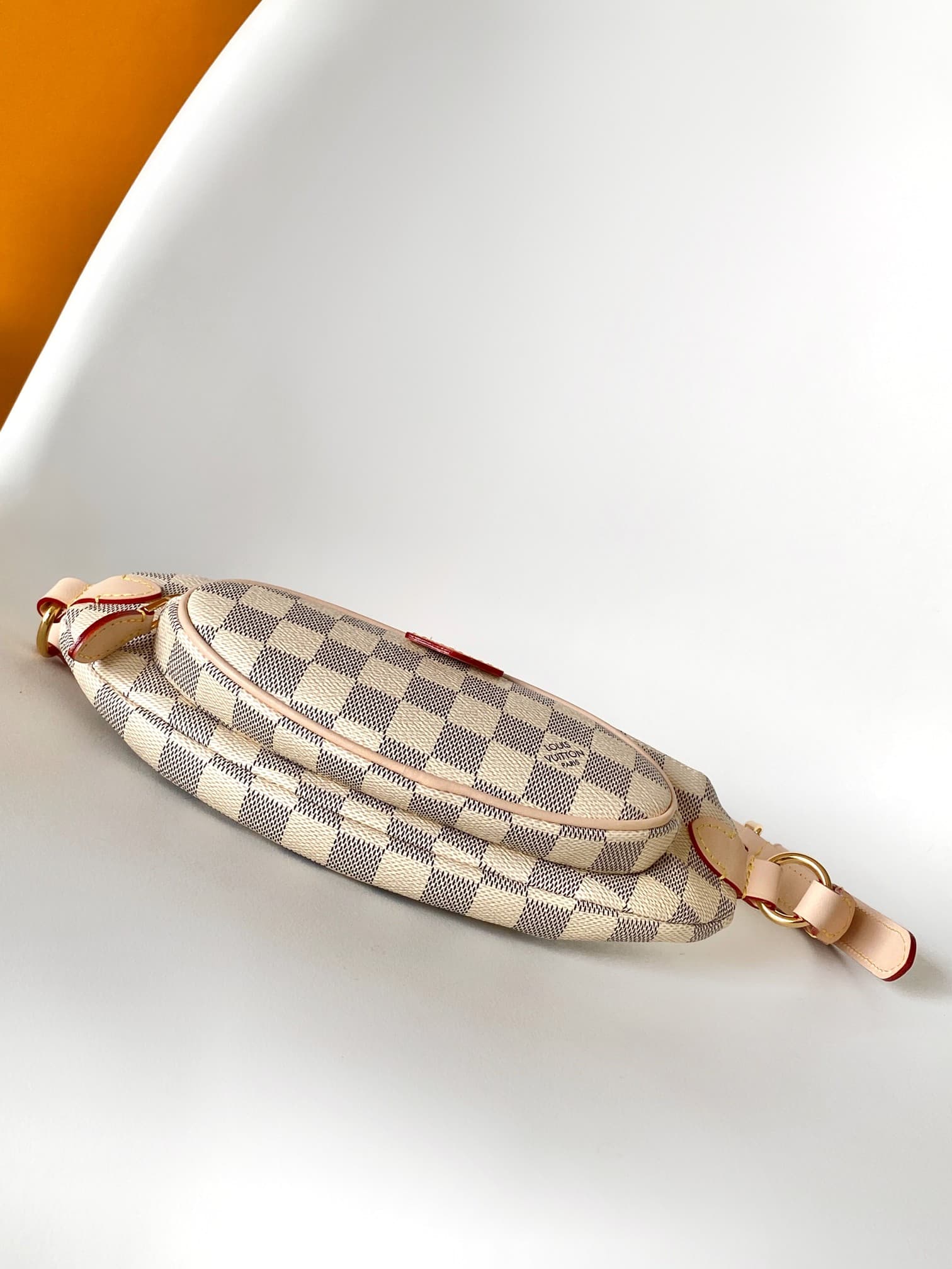 Louis Vuitton Keepit Damier Azur Coated canvas N00230 High