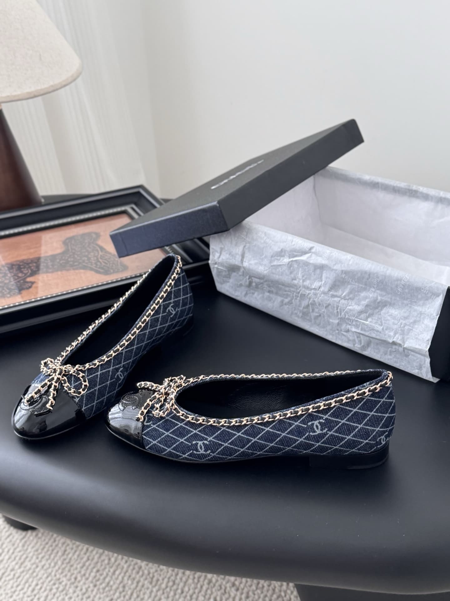 Chanel Ballet flats shoes Low Women