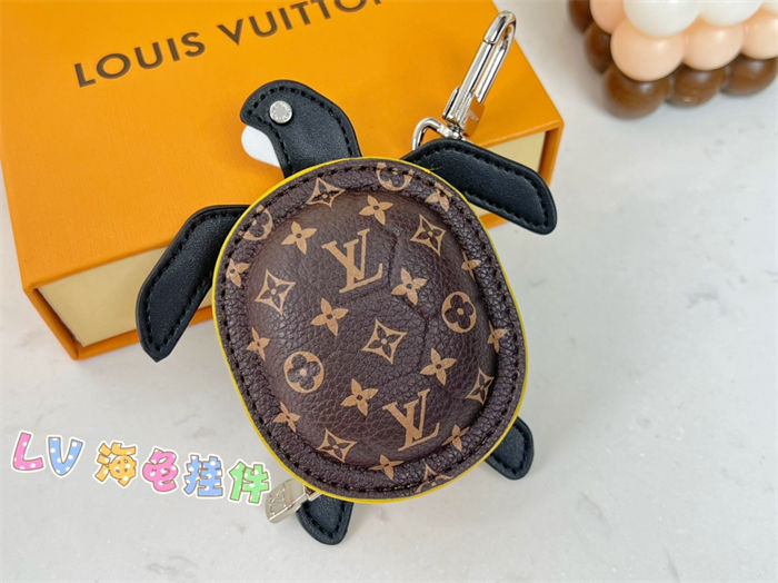 LV Turtle Pouch Bag Charm M01471