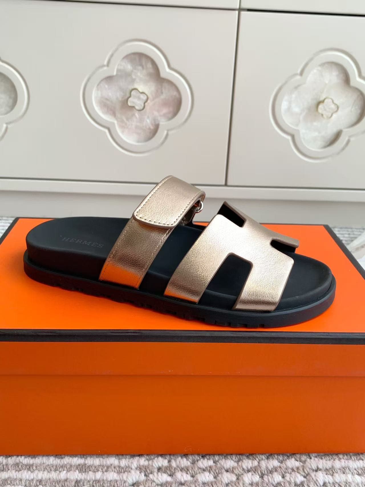 Hermes Chypre Sandal Shoes Women