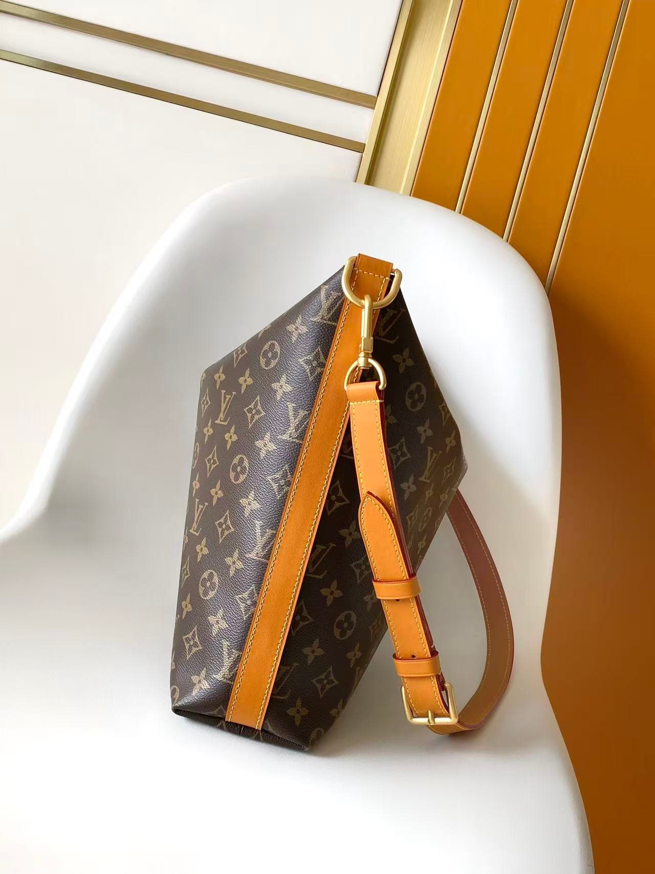 Louis Vuitton Vagabond Hobo PM Monogram Archive coated canvas M29596 High