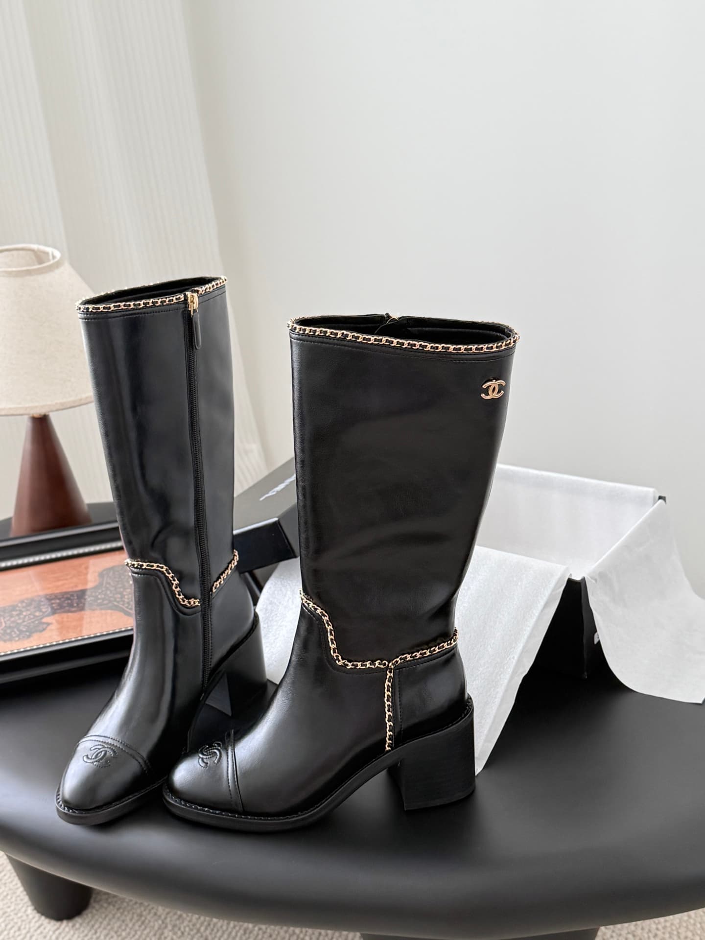 Chanel Boots Shoes Women