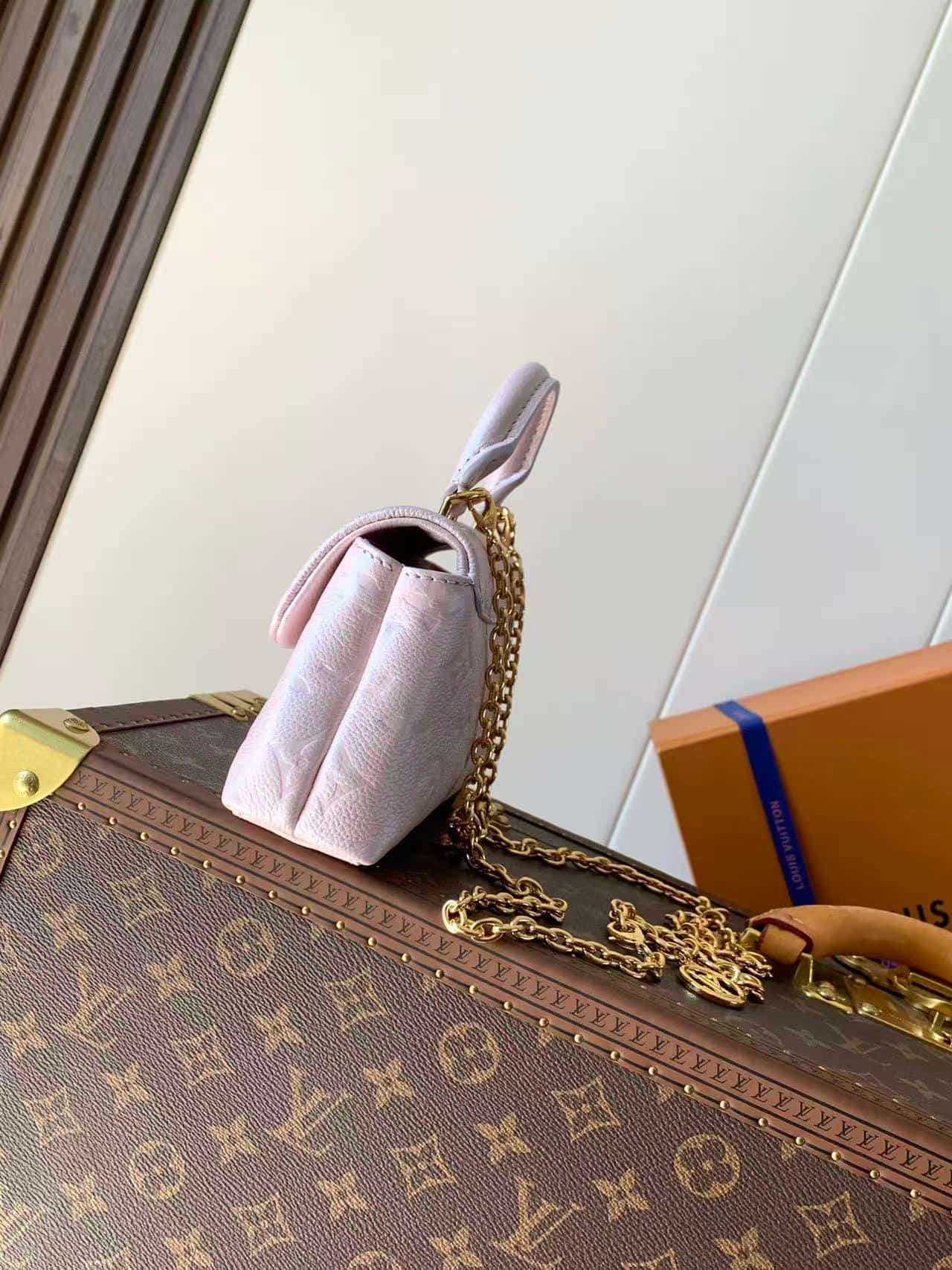 Louis Vuitton Nano Madeleine Cowhide leather M29448 Confetti Pink High